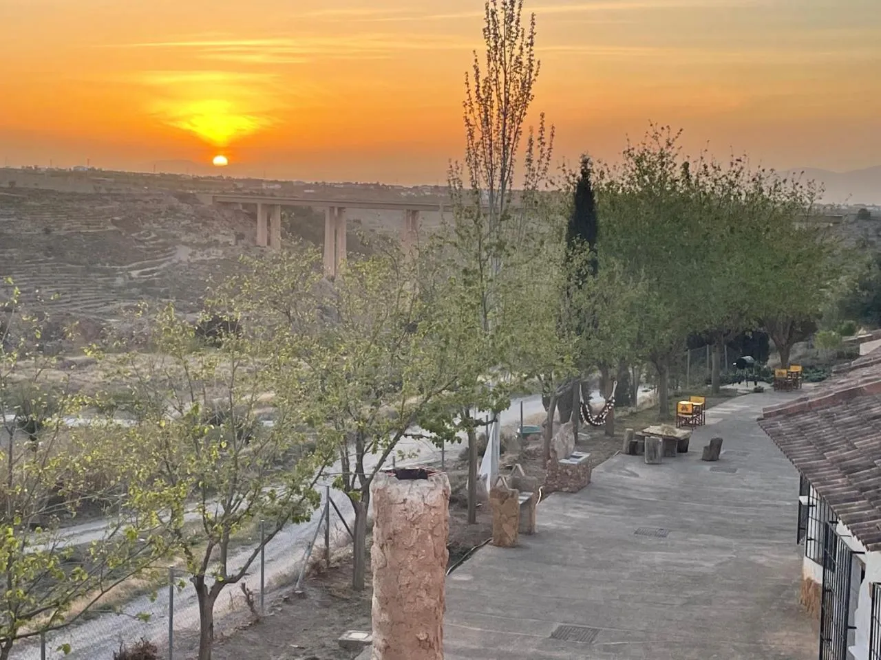 Sunset in Cuevas El Atochal Orígenes