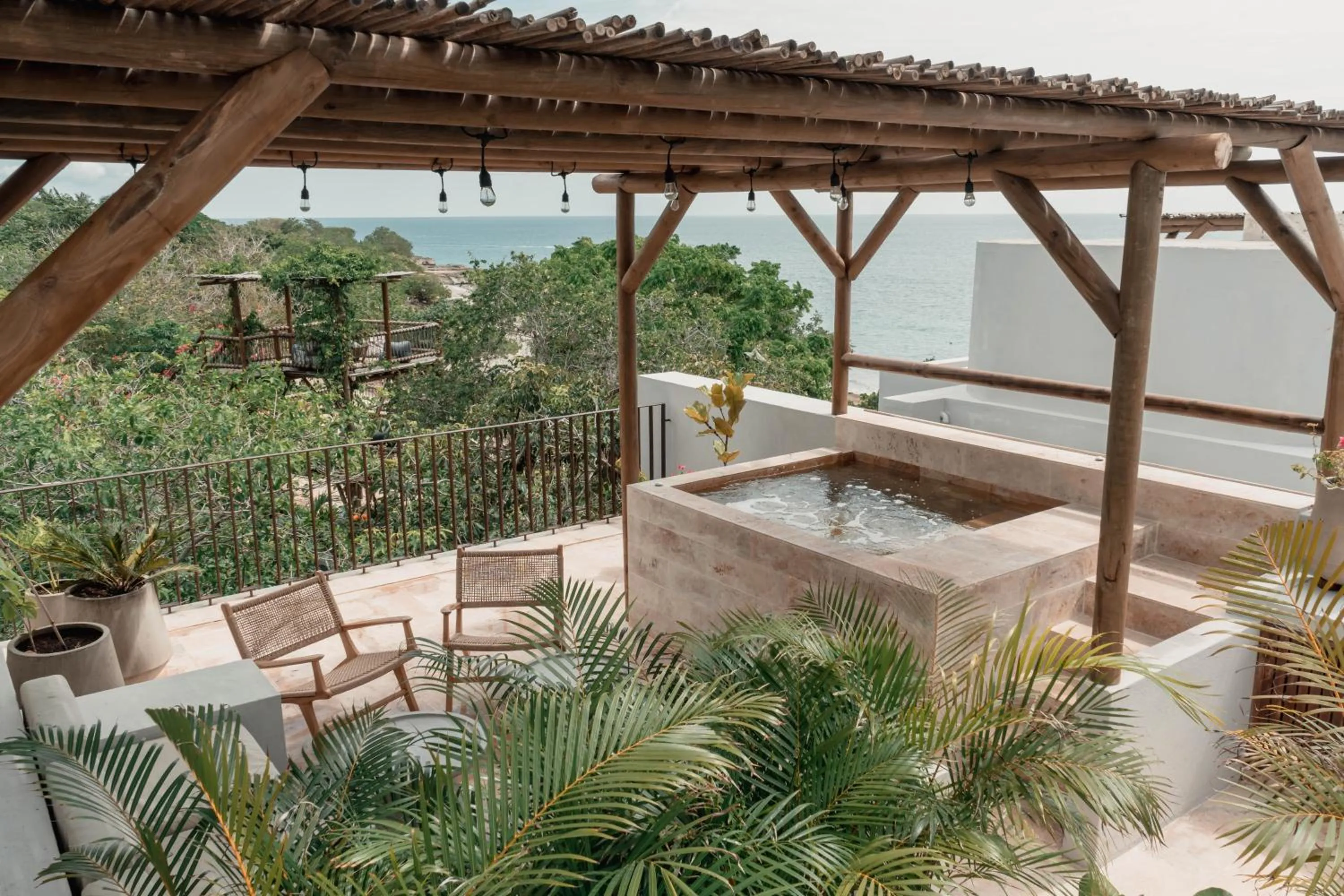Balcony/Terrace in Makani Luxury Cartagena