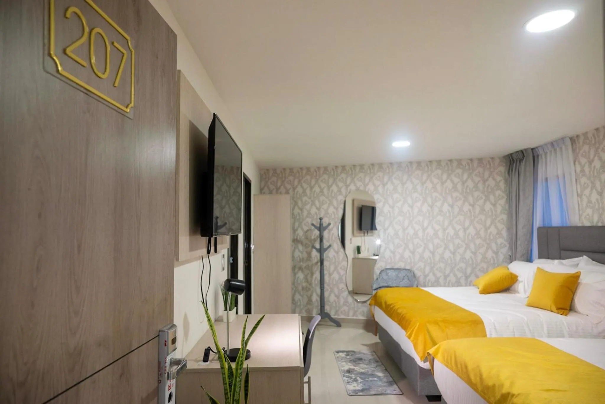 Bed in BLISS BOUTIQUE HOTEL BOGOTA