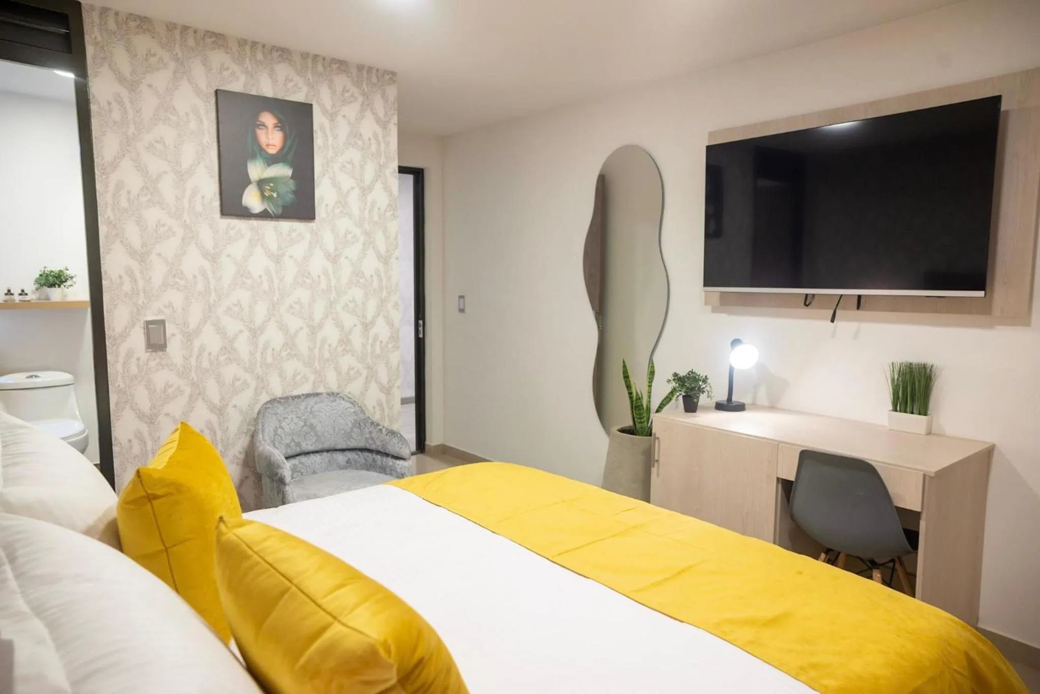 Bed in BLISS BOUTIQUE HOTEL BOGOTA