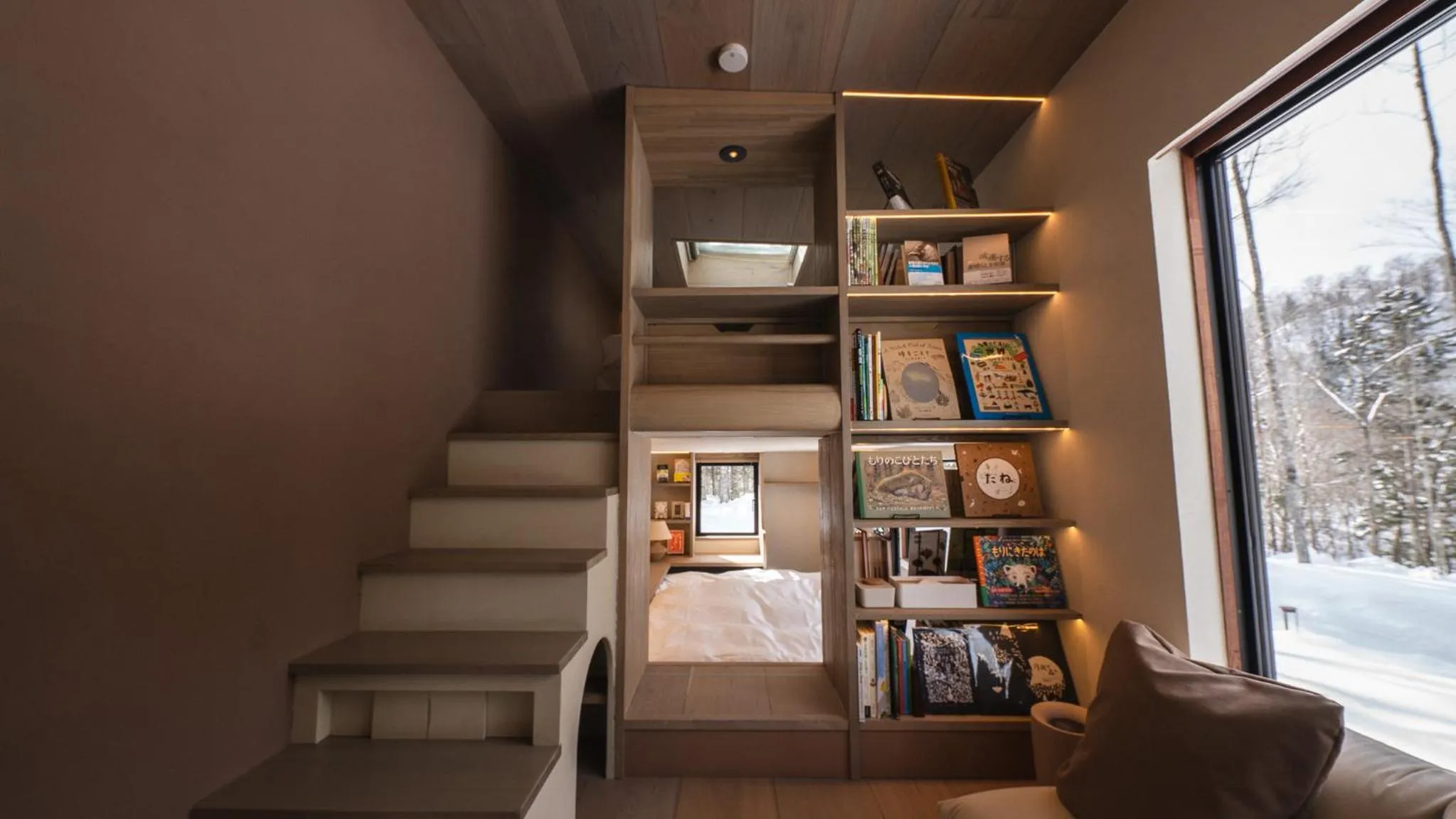 Living room in Moving Inn Tokachi Kitanomori