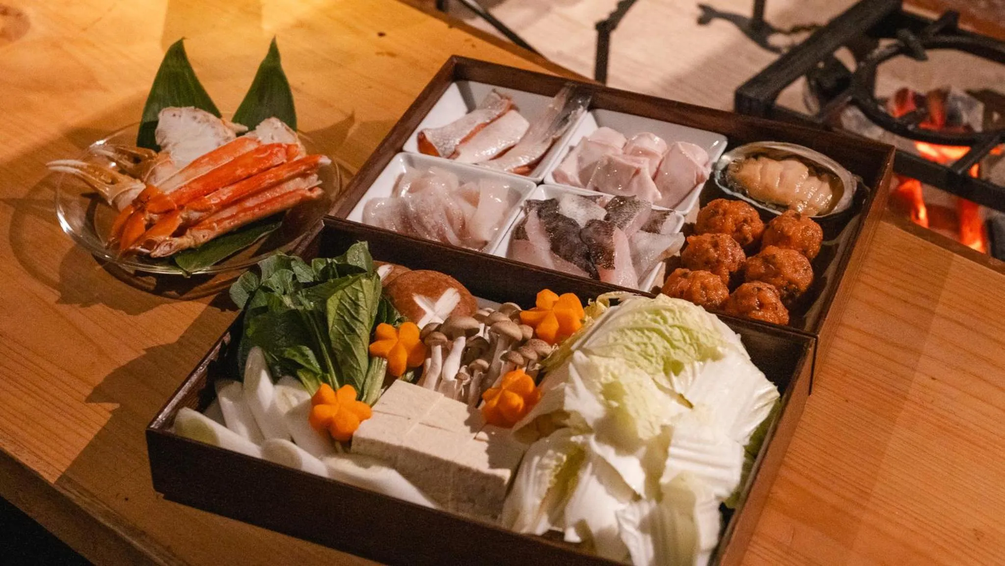 Food close-up in Moving Inn Tokachi Kitanomori