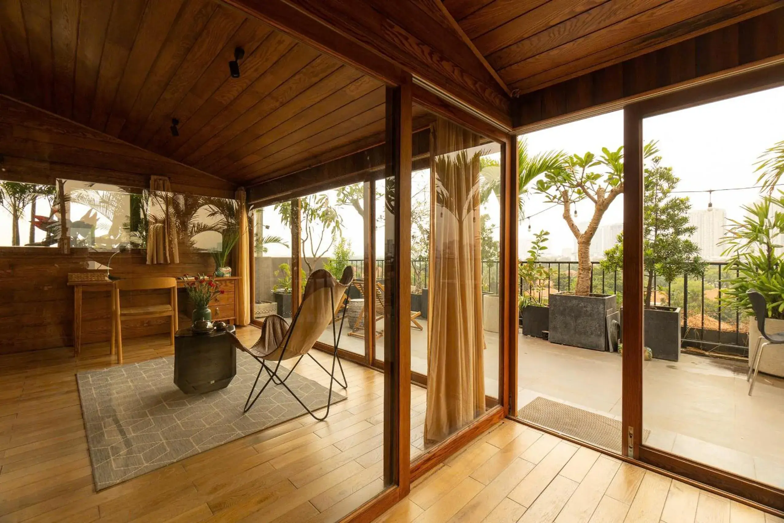 Patio in Nexus House Lang Bao Chi Patio in Nexus House Lang Bao Chi