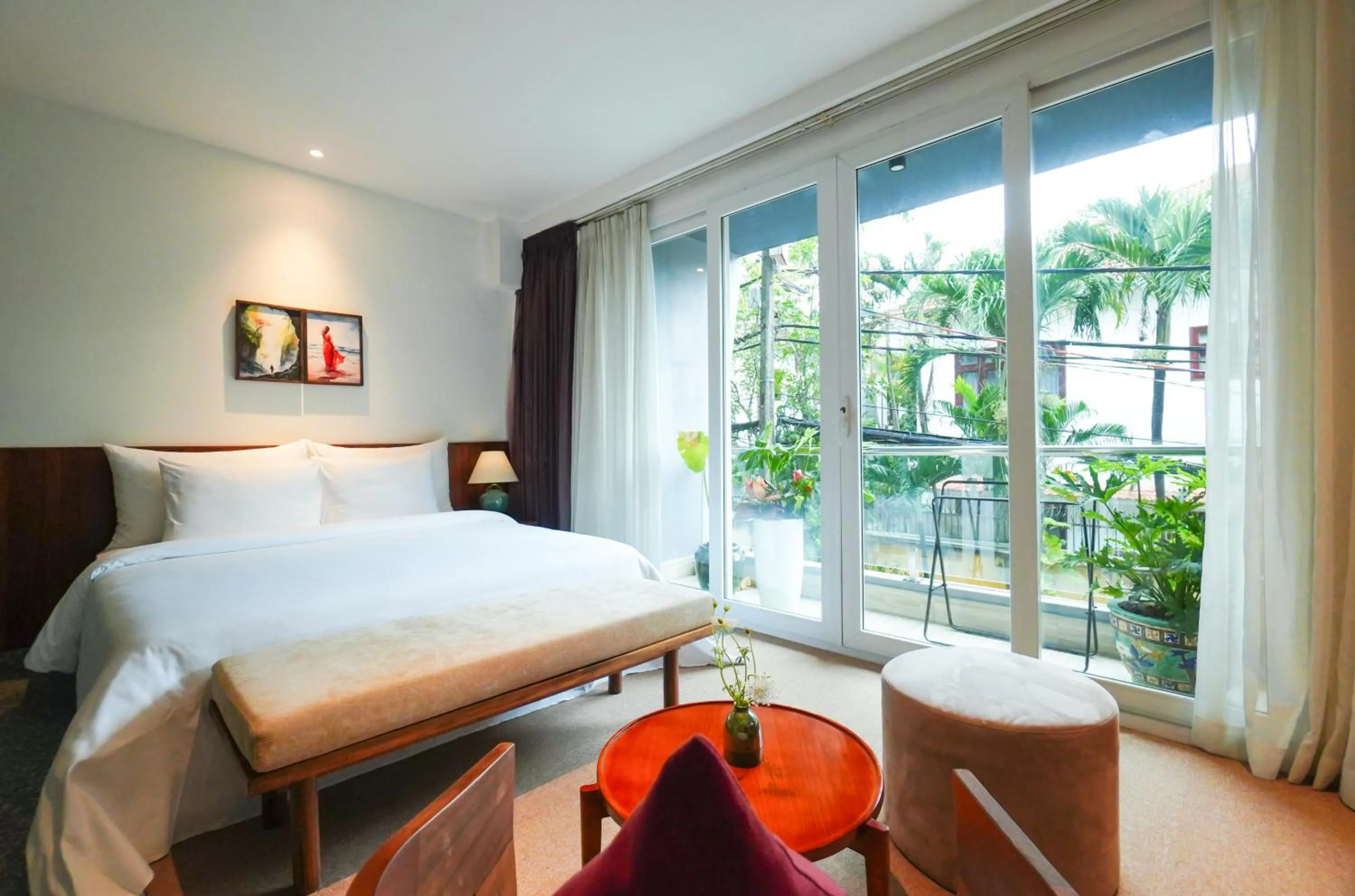 Bedroom, Bed in Nexus House Lang Bao Chi