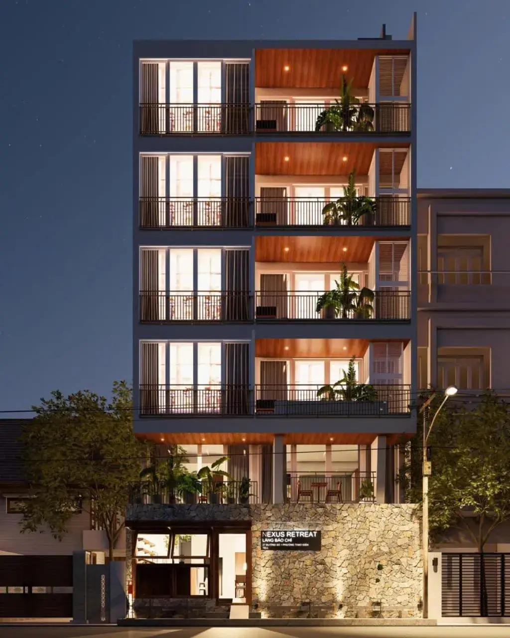 Property building in Nexus House Lang Bao Chi Property building in Nexus House Lang Bao Chi