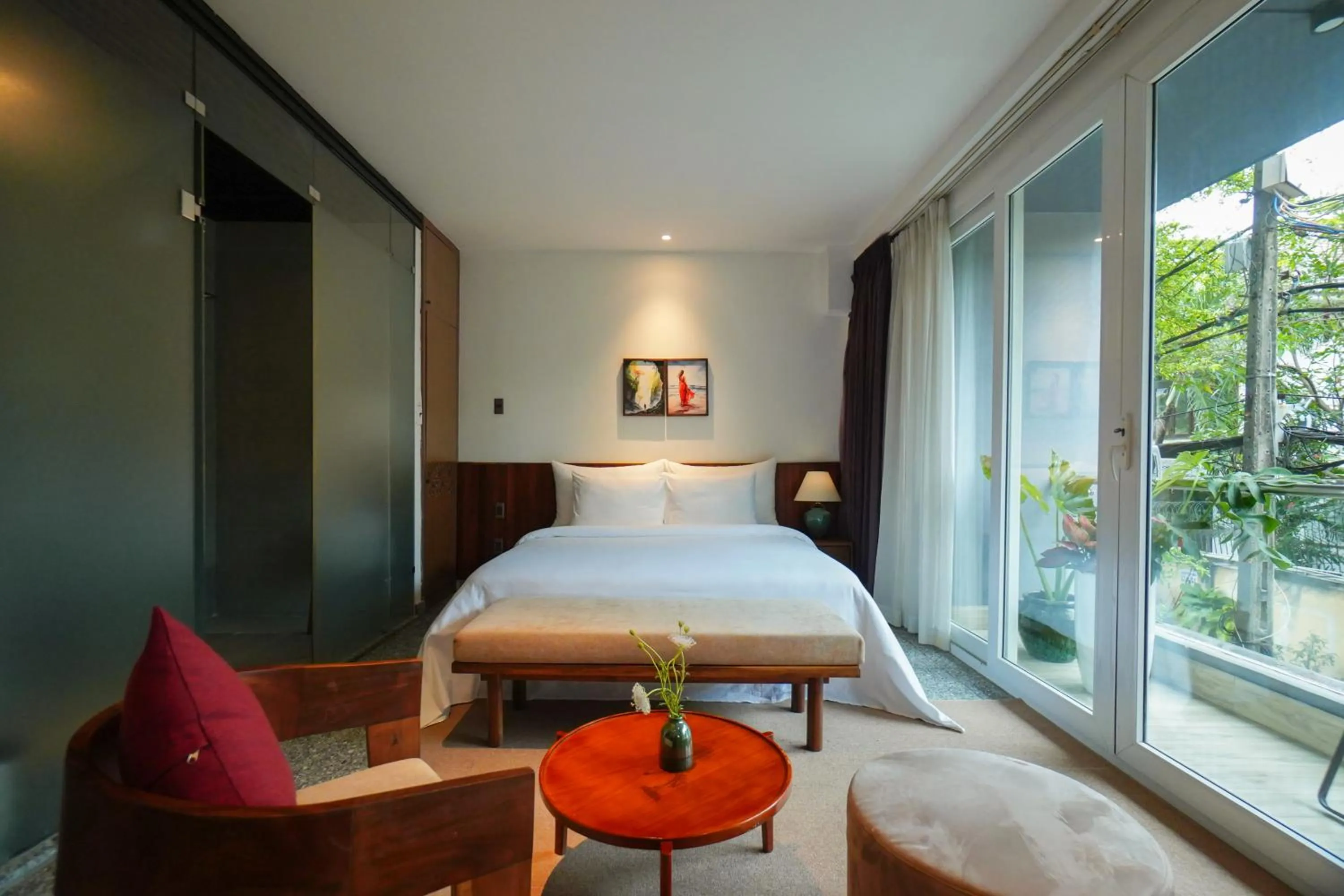 Bedroom, Bed in Nexus House Lang Bao Chi