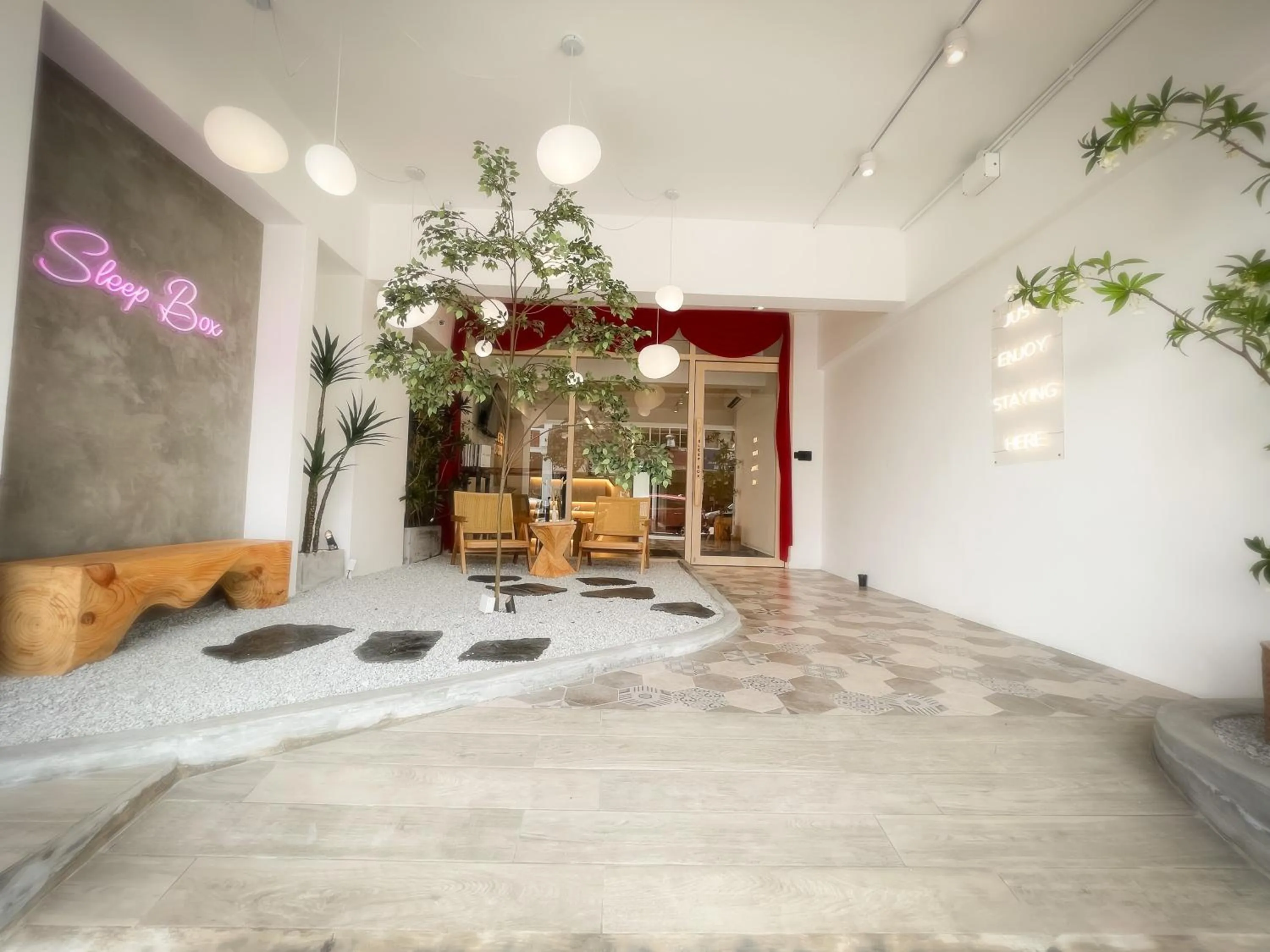 Garden in Sleep Box Penang