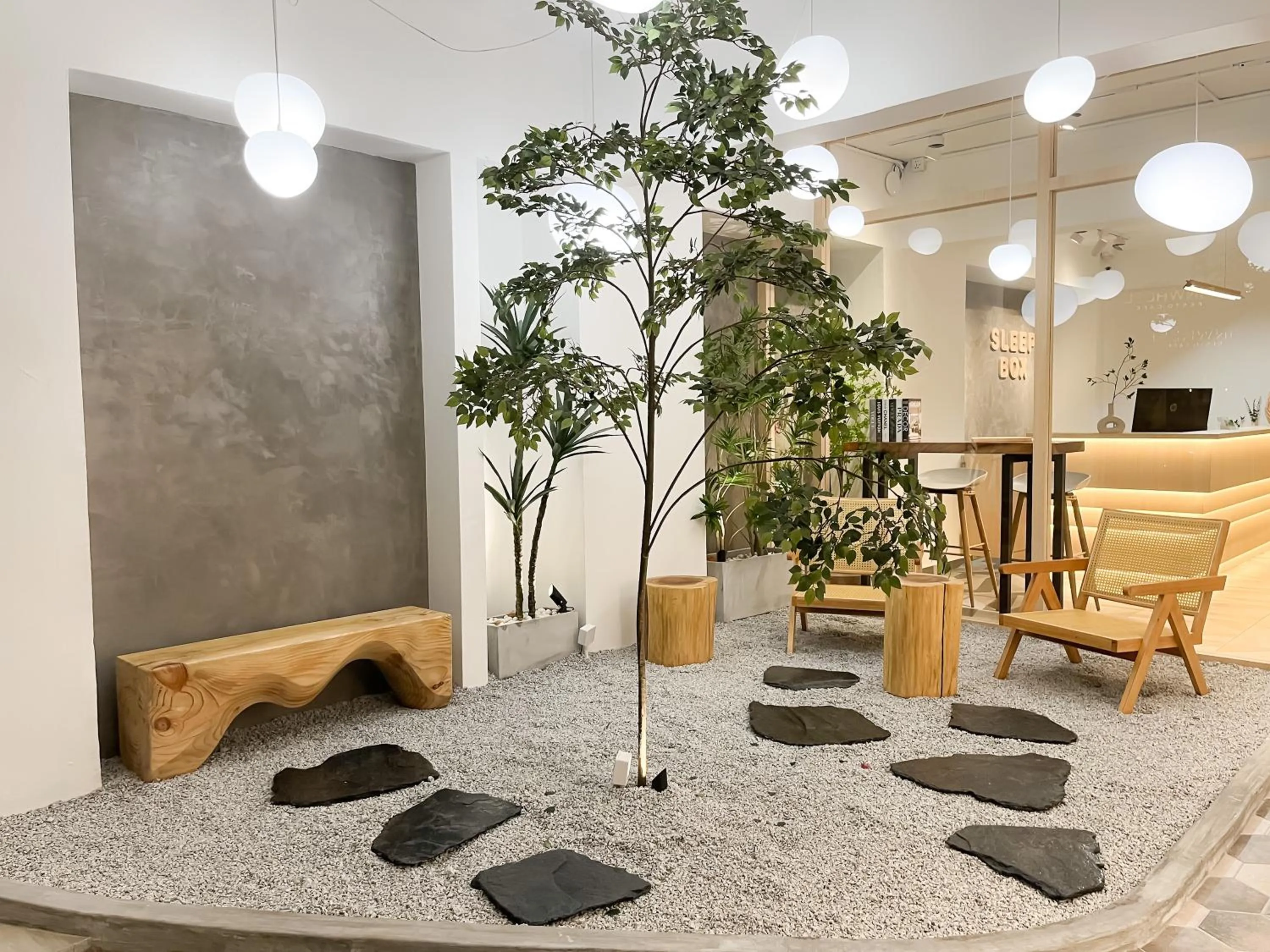 Garden in Sleep Box Penang