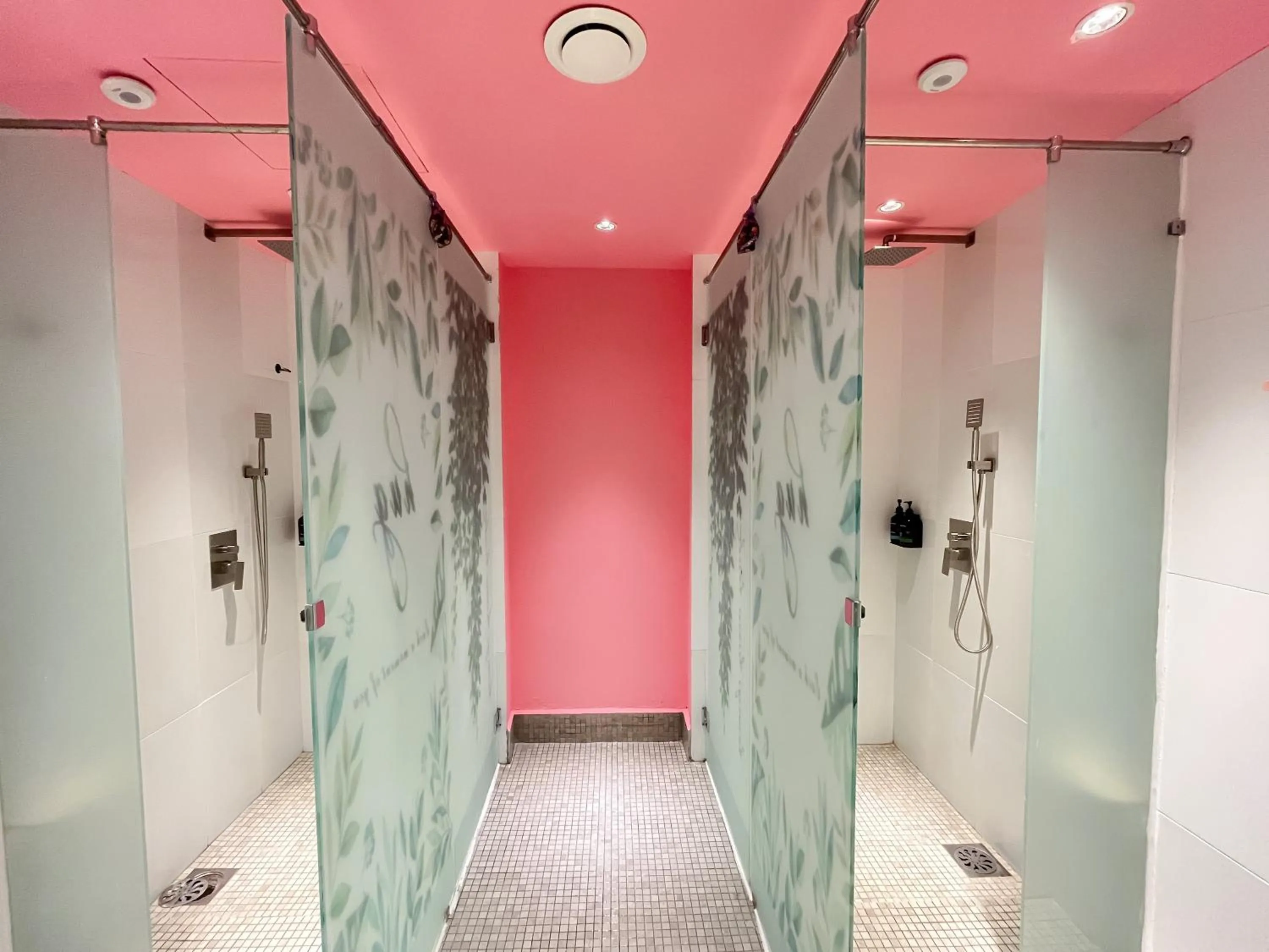 Shower in Sleep Box Penang