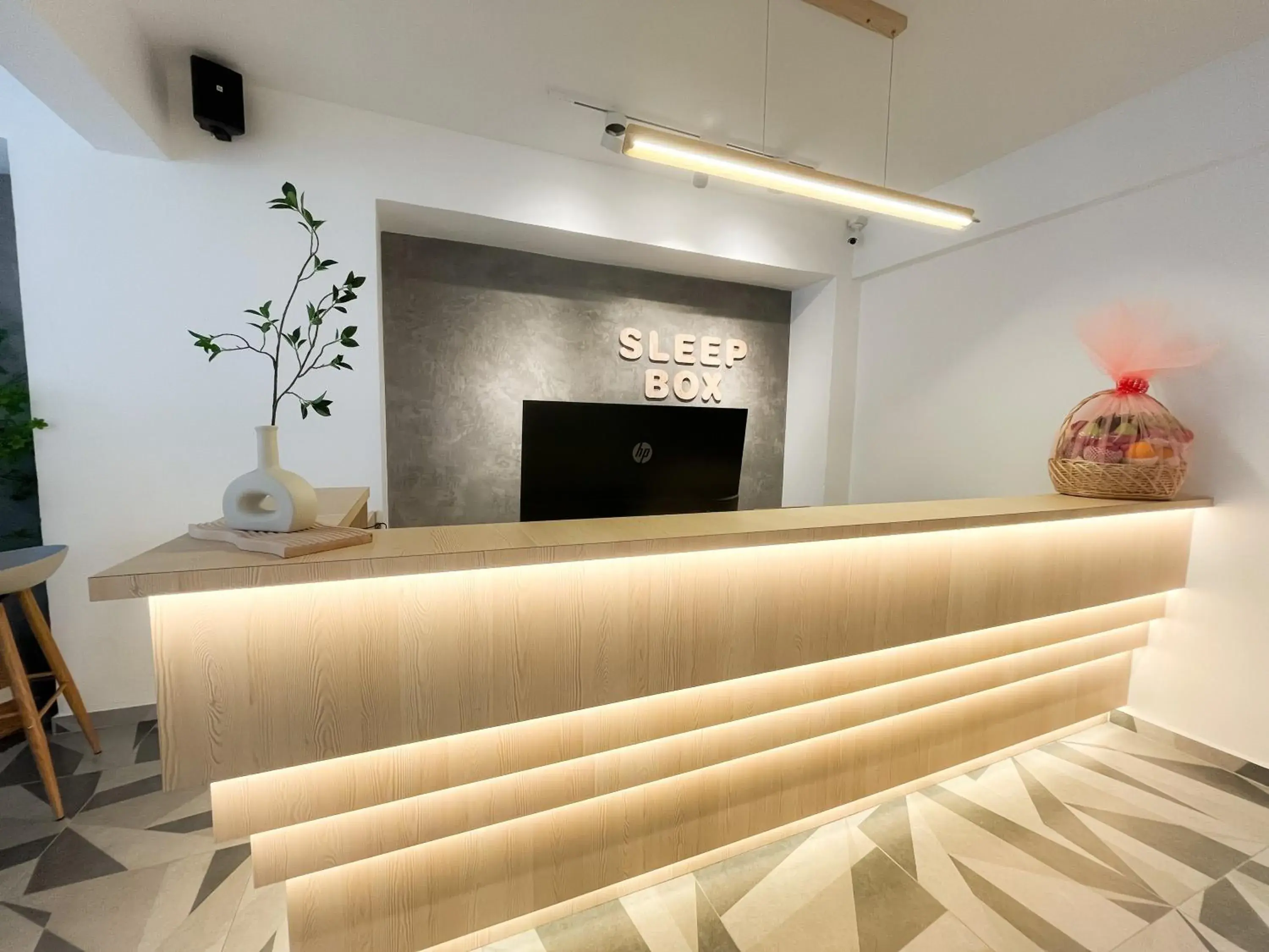 Lobby or reception in Sleep Box Penang Lobby or reception in Sleep Box Penang