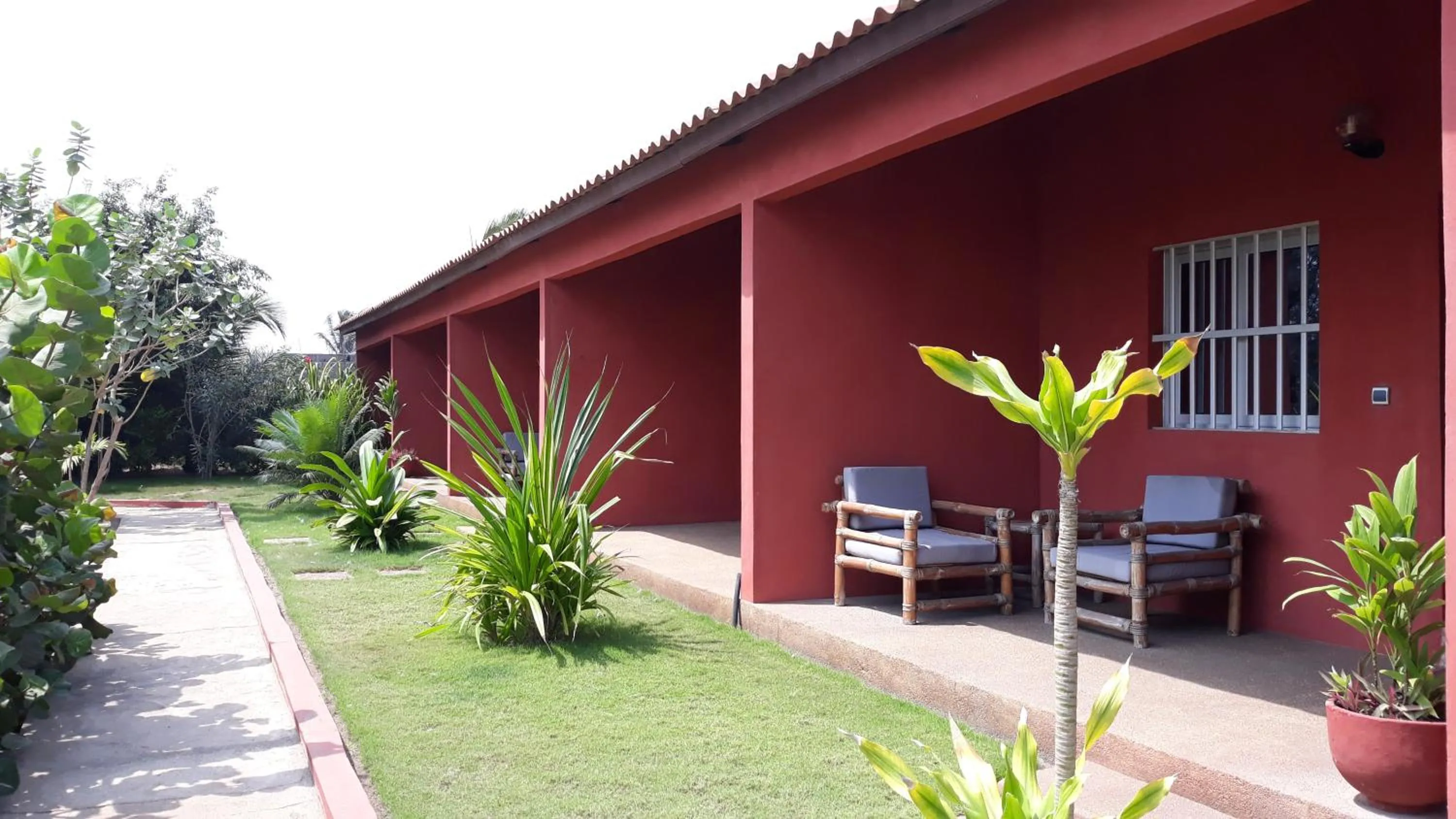 Patio in Hotel Robinson Plage