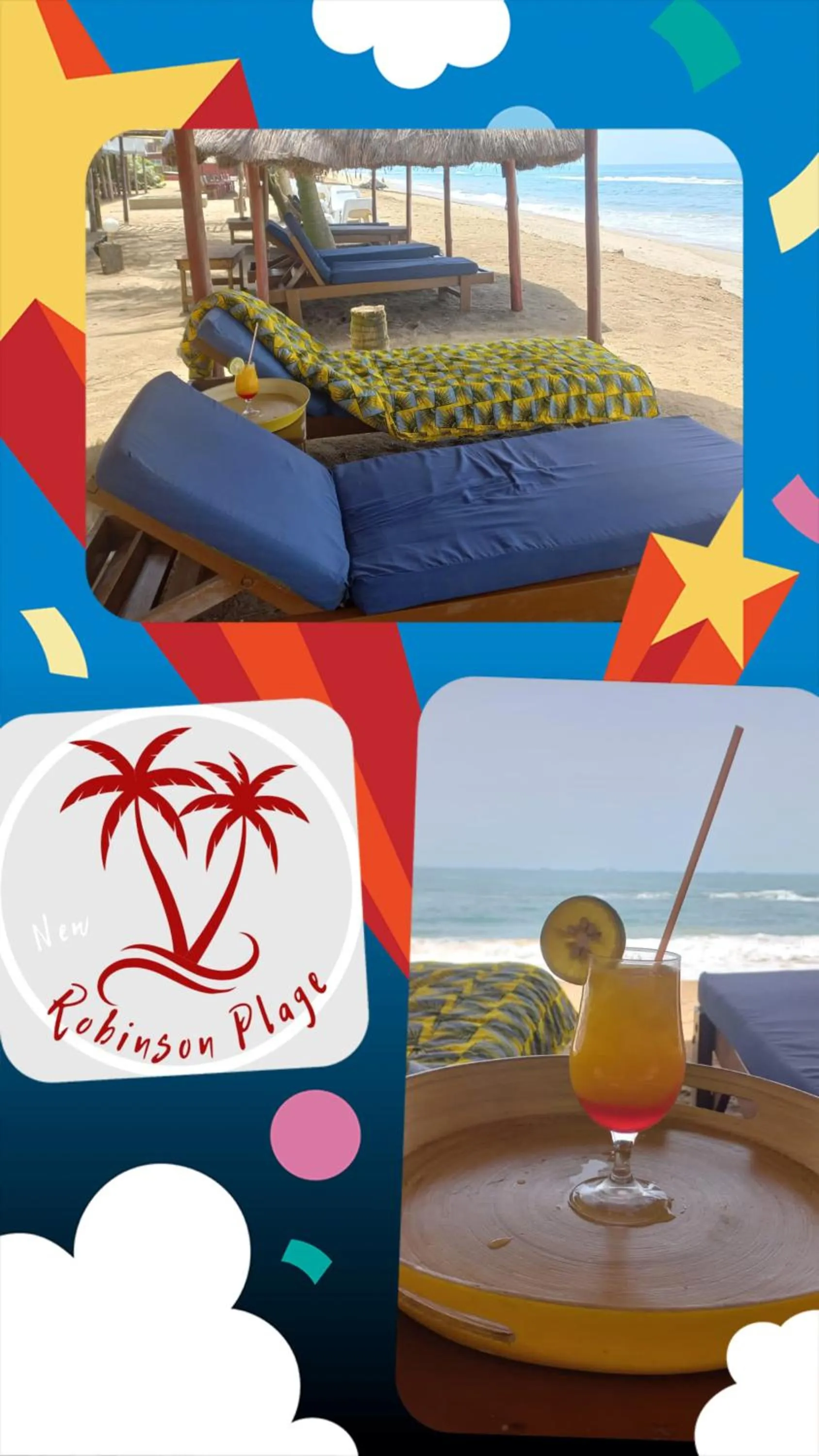 Seating area in Hotel Robinson Plage