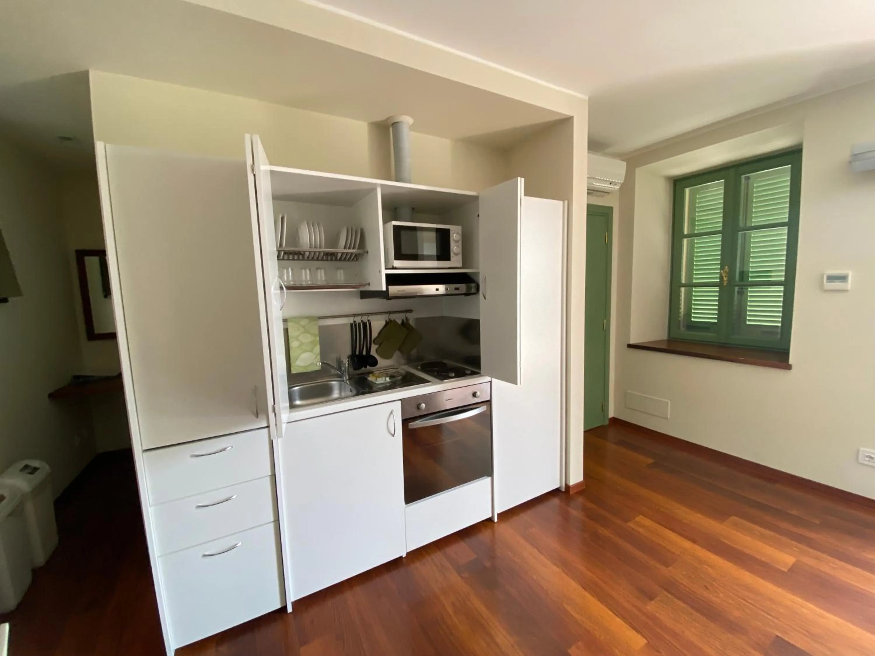 Kitchen or kitchenette in Residence delle Tre Corone