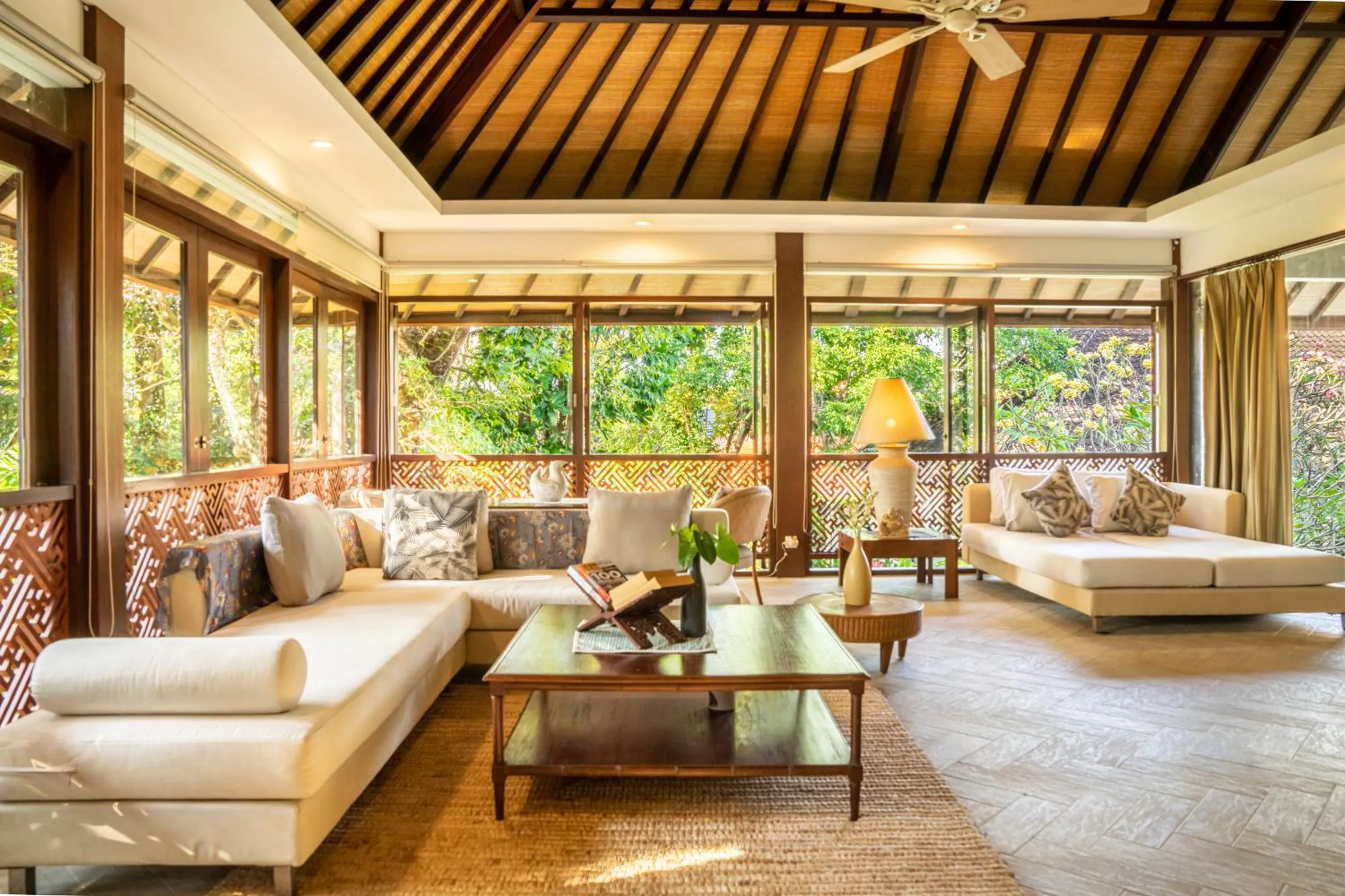 Living room in The Asraya Villa Sanur by Nakula