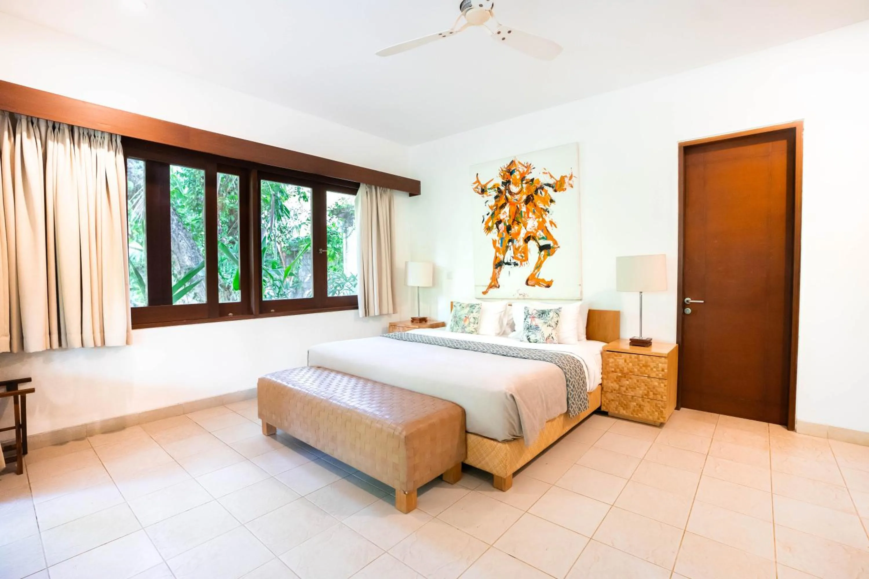 Bed in The Asraya Villa Sanur by Nakula