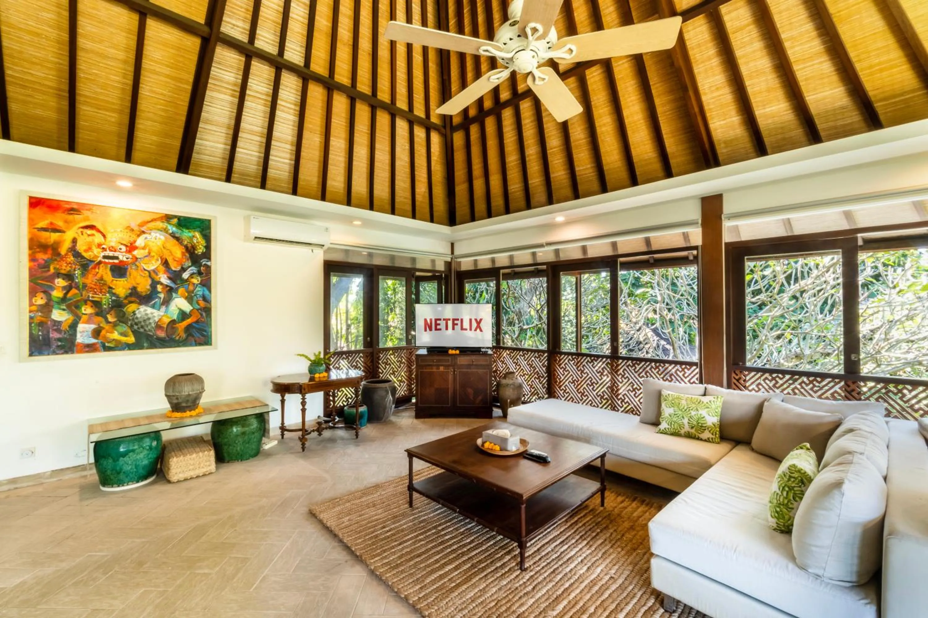 Living room in The Asraya Villa Sanur by Nakula