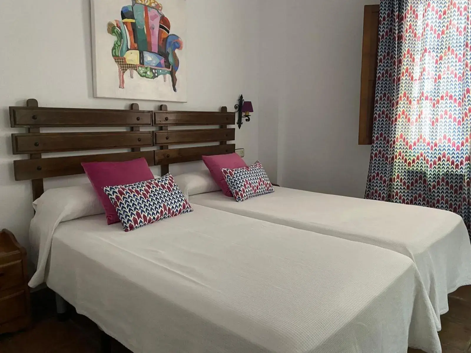 Double or Twin Room with Private Bathroom - single occupancy in Hospederia Casa de las Piedras Double or Twin Room with Private Bathroom - single occupancy in Hospederia Casa de las Piedras