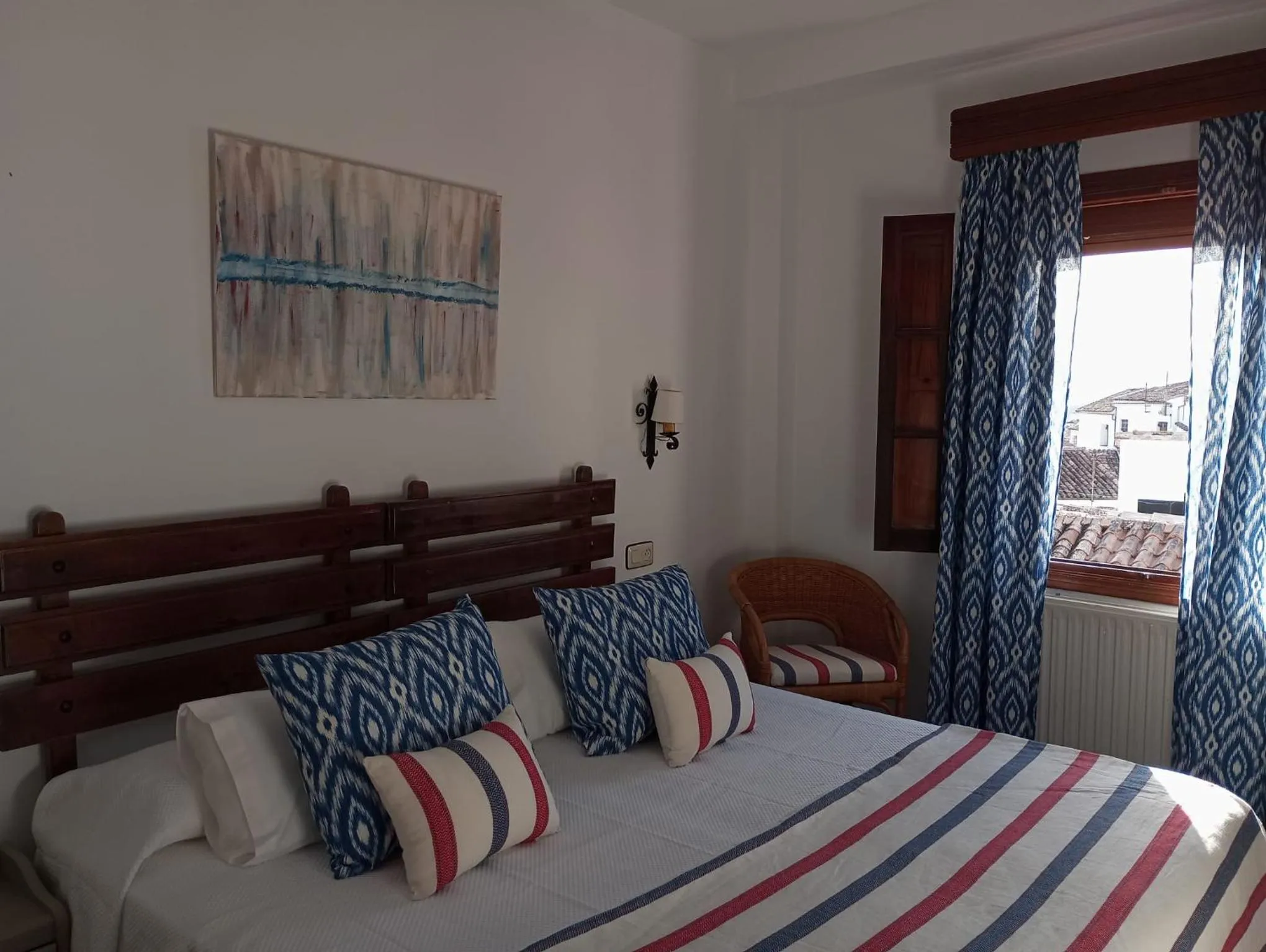 Bed in Hospederia Casa de las Piedras