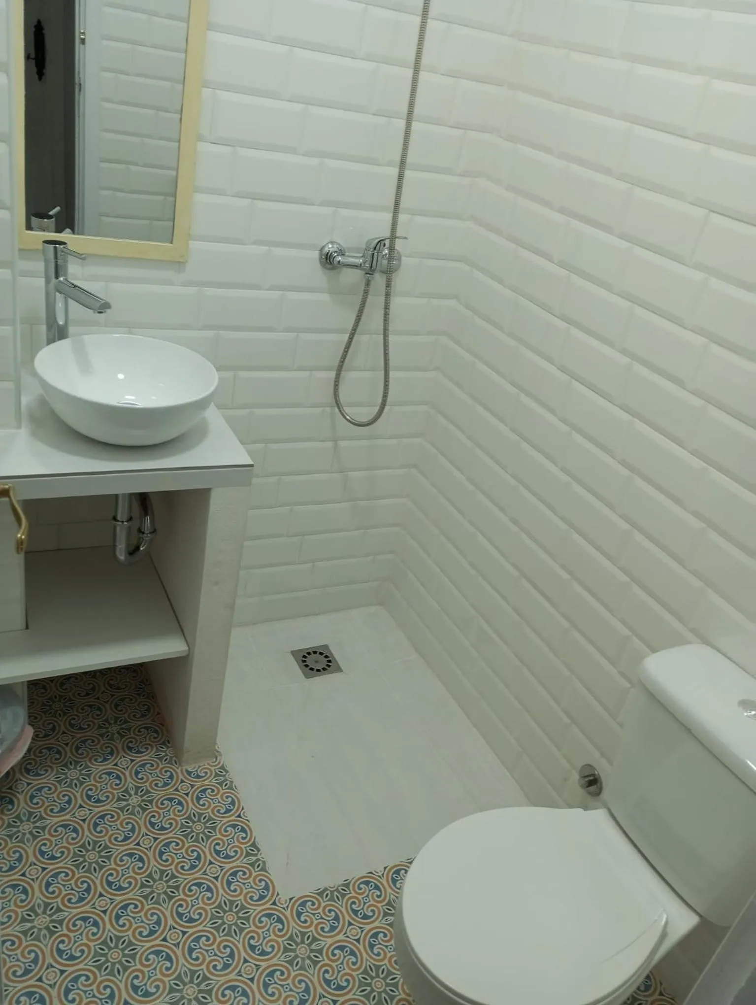 Shower in Hospederia Casa de las Piedras