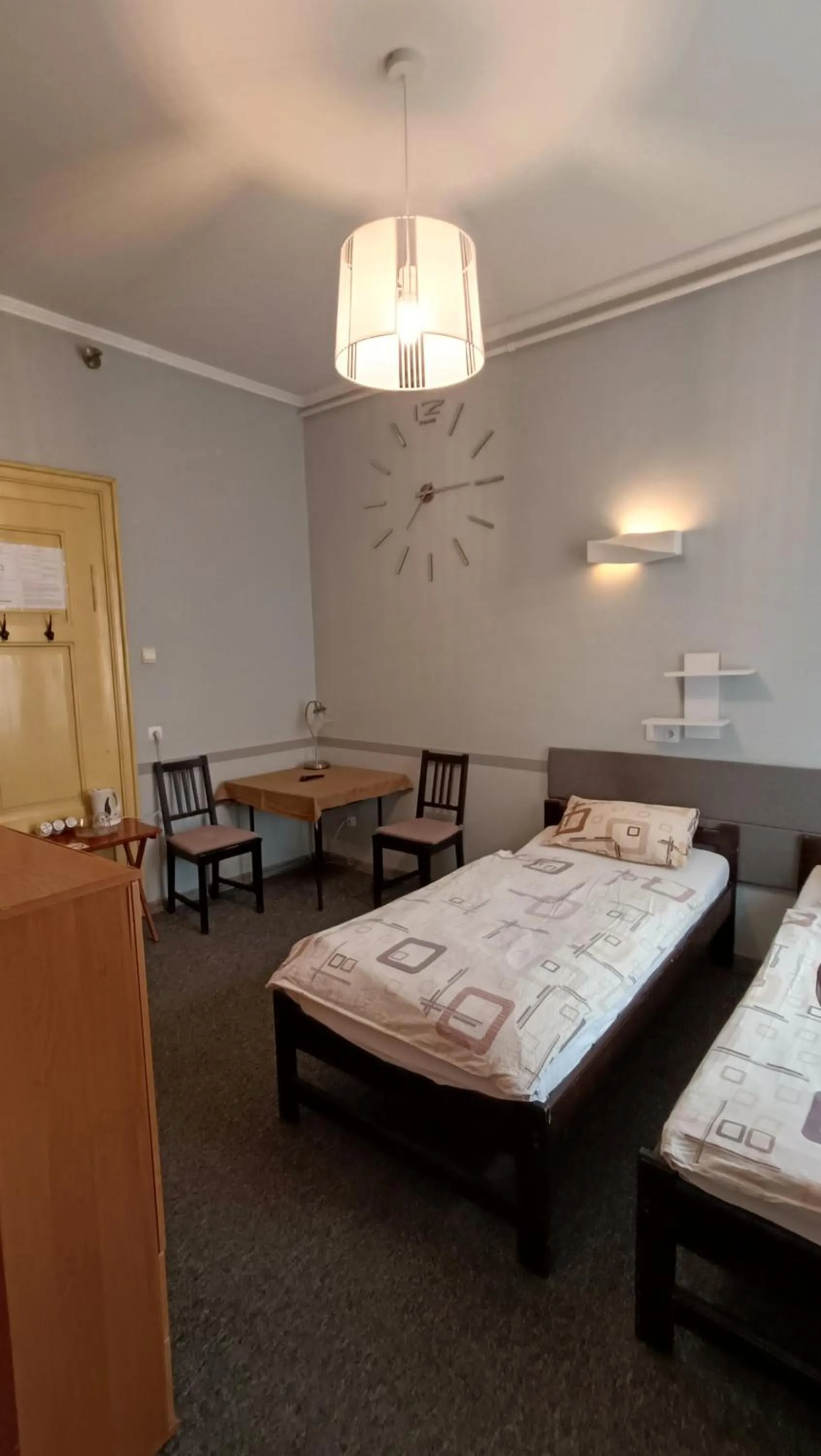 Bed in Hotel Polonia