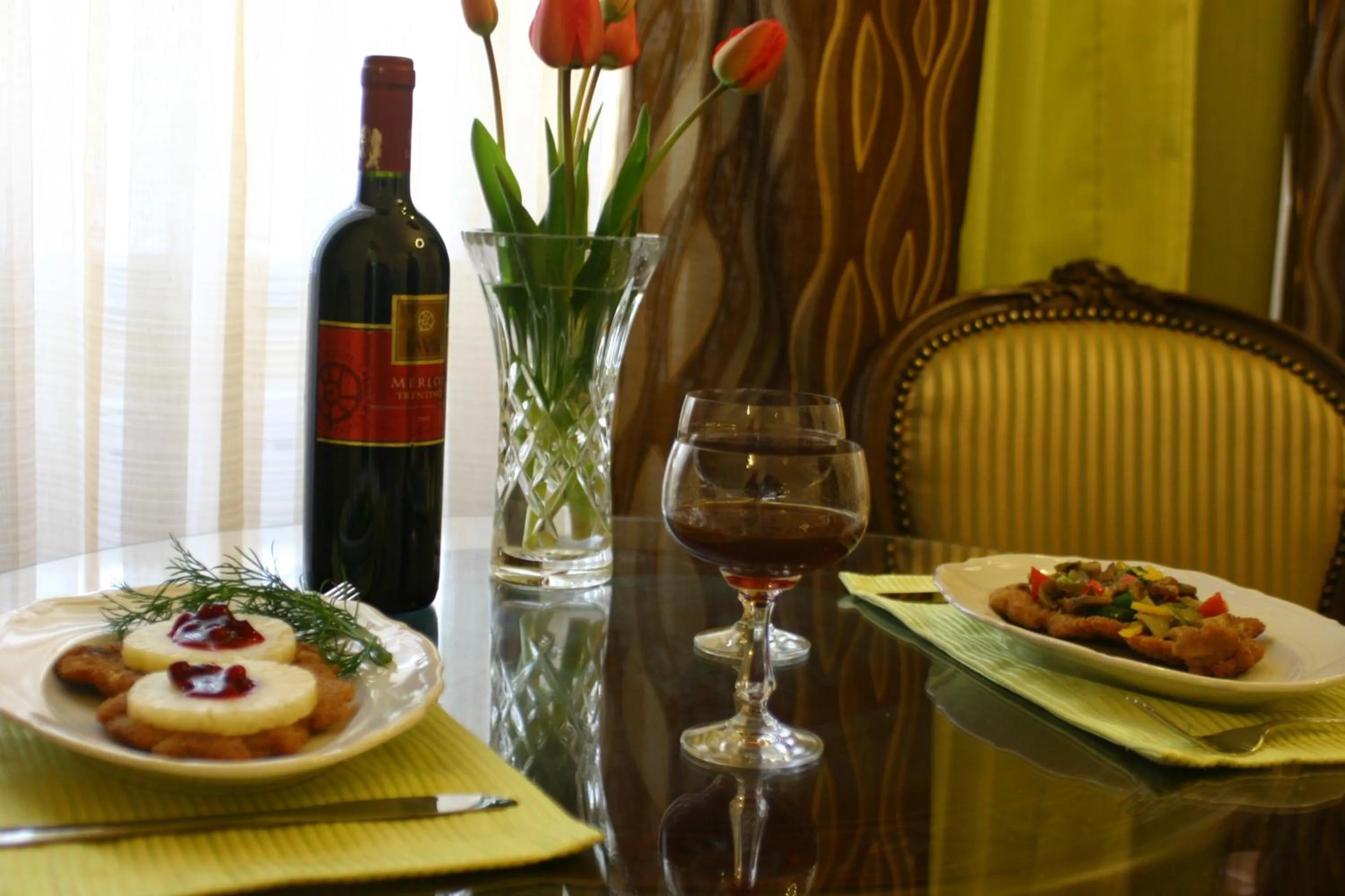 Food and drinks in Hotel Polonia