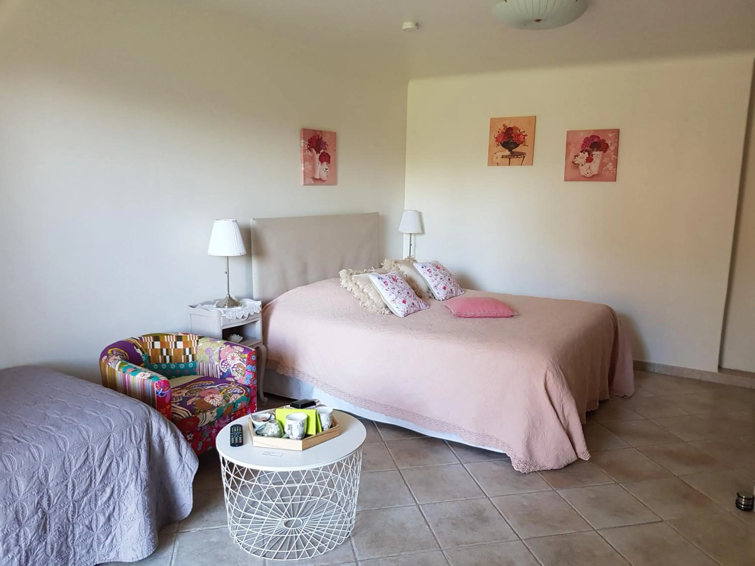 Bed in A l'Orée du Pin