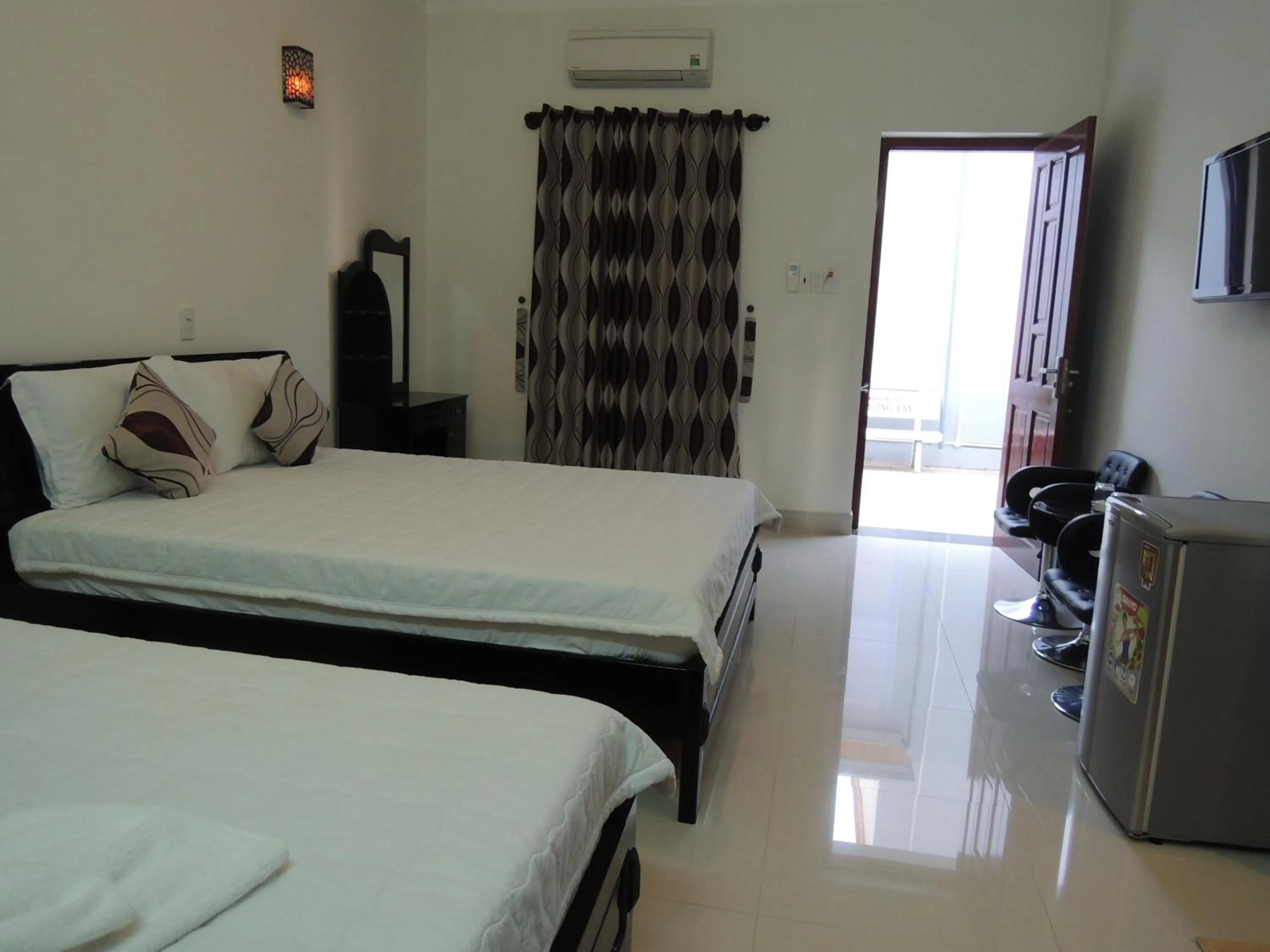 Bed in Phuong Tay Guest House