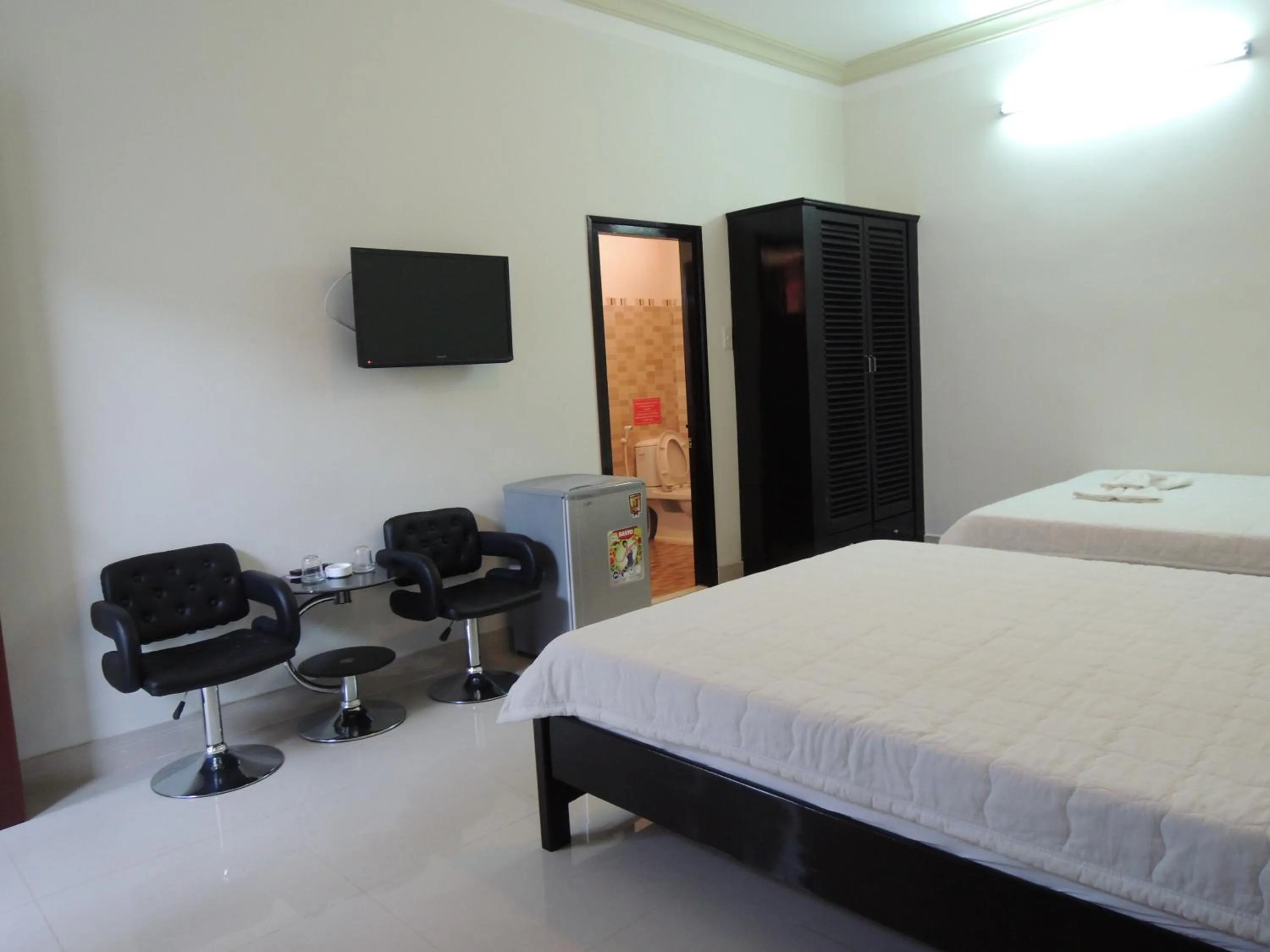 Bed in Phuong Tay Guest House