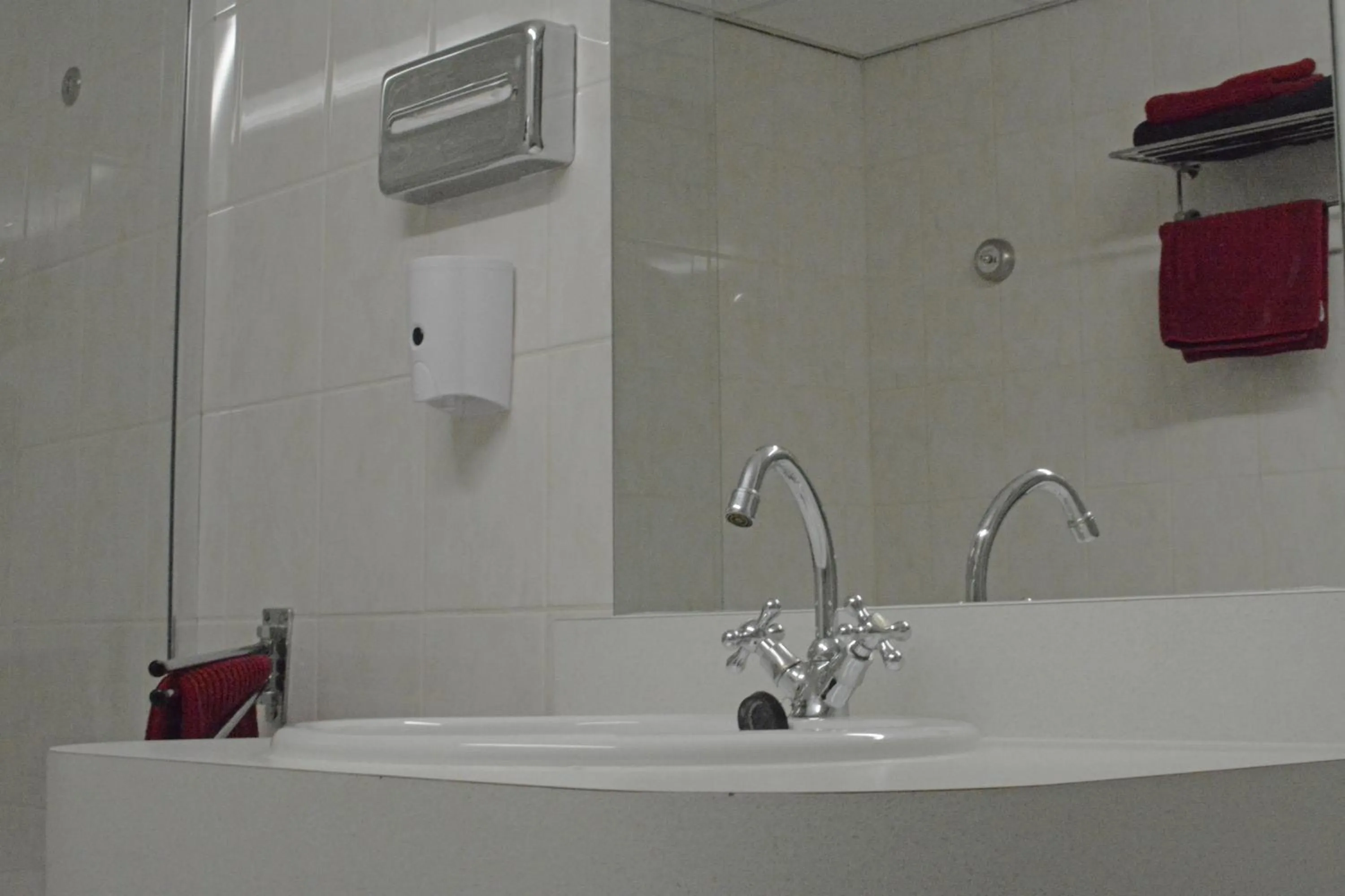 Bathroom in Hotel Restaurant Piccard