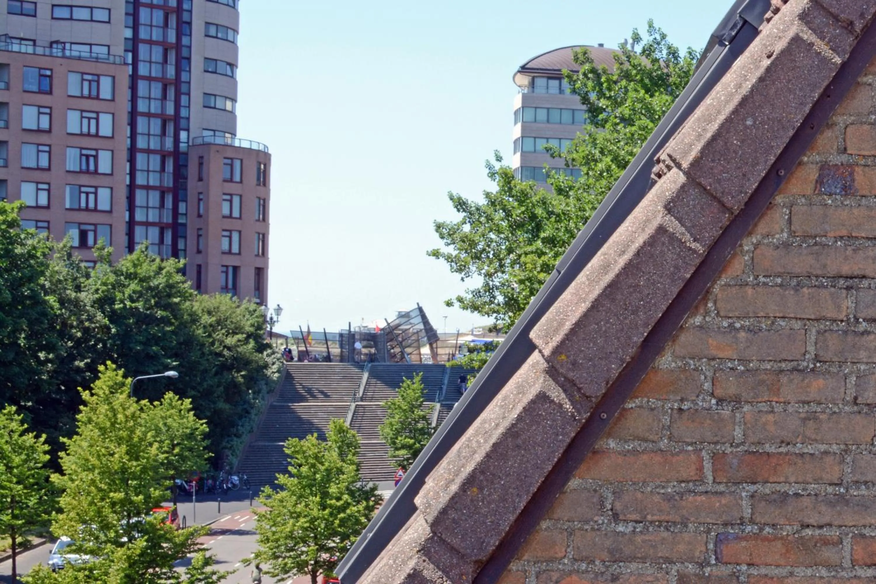 Street view in Hotel Restaurant Piccard