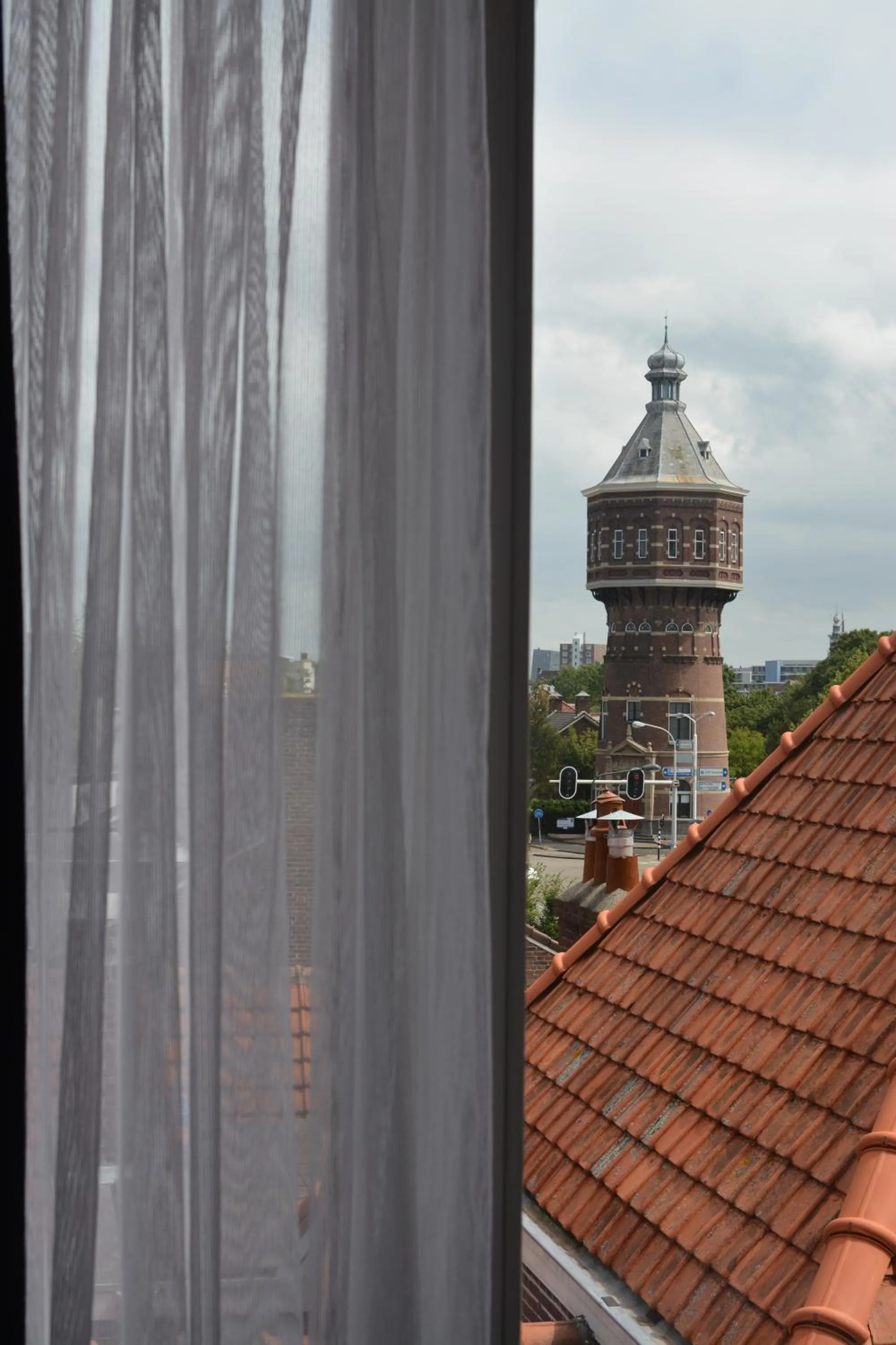 City view in Hotel Restaurant Piccard