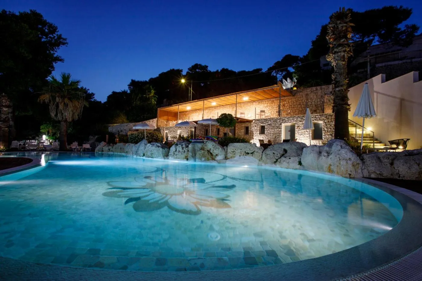 Swimming pool in Hotel Aurora e del Benessere