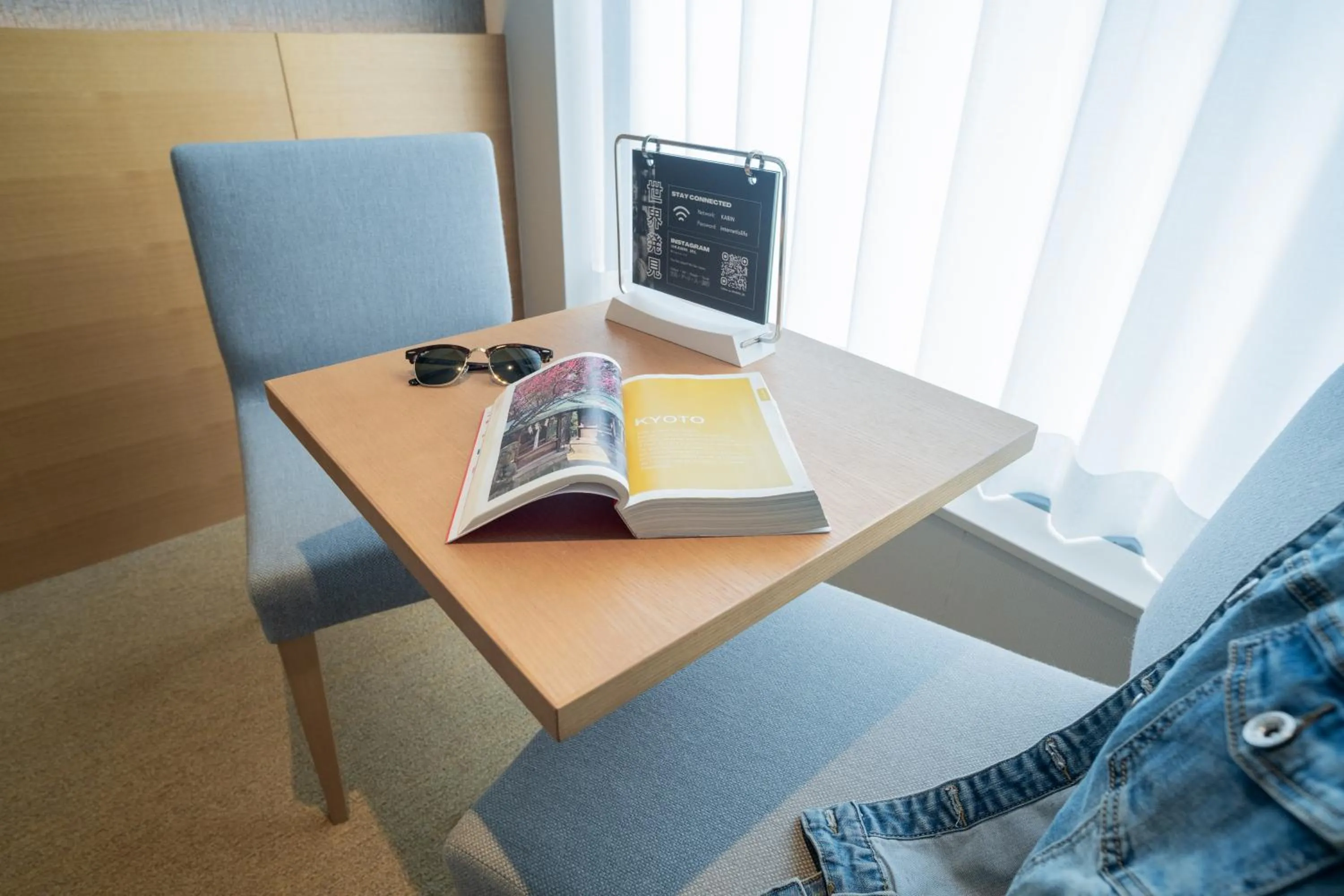 Seating area in KABIN Taka