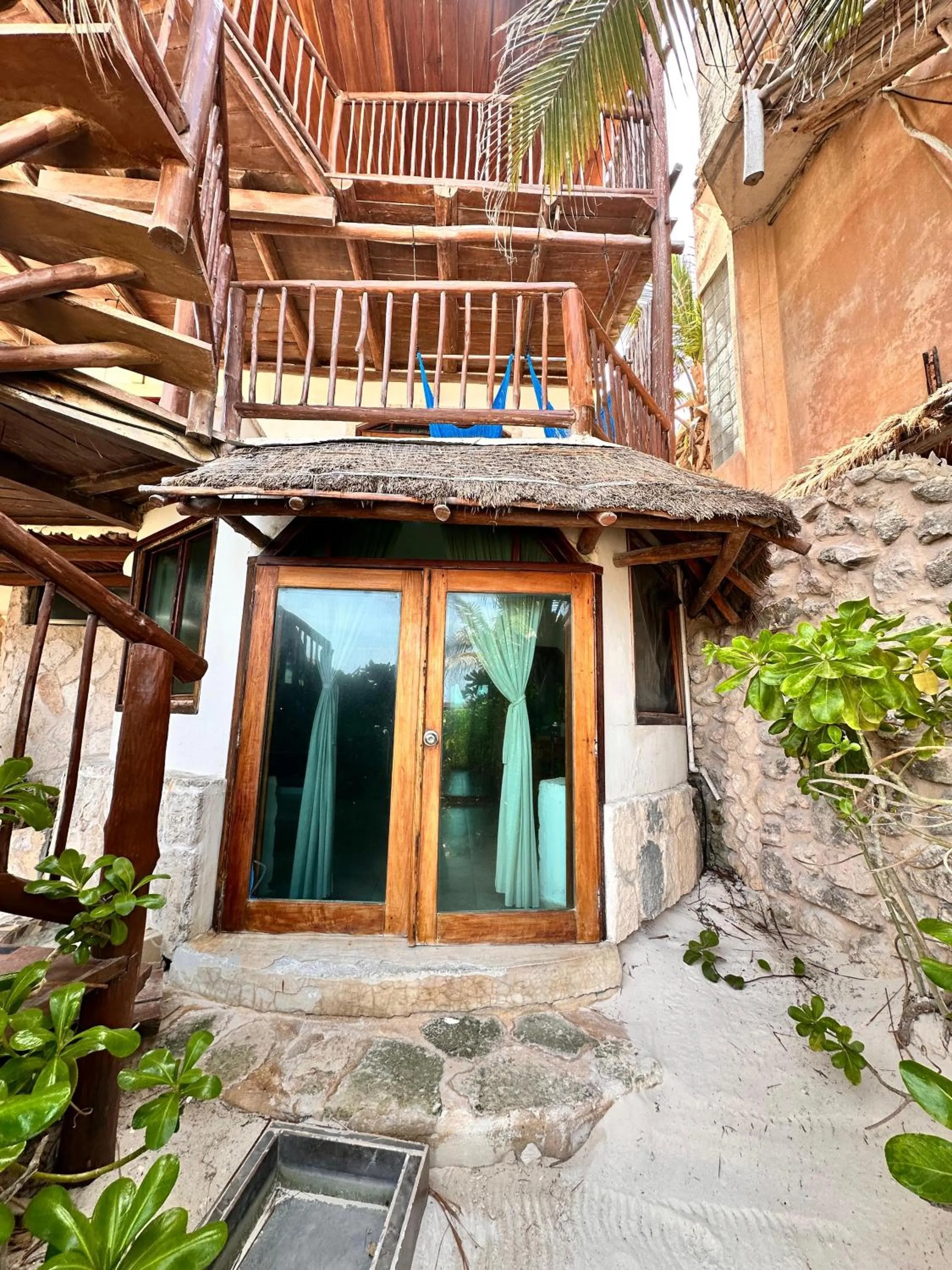 Facade/entrance in Playa Canek Beachfront Eco Hotel