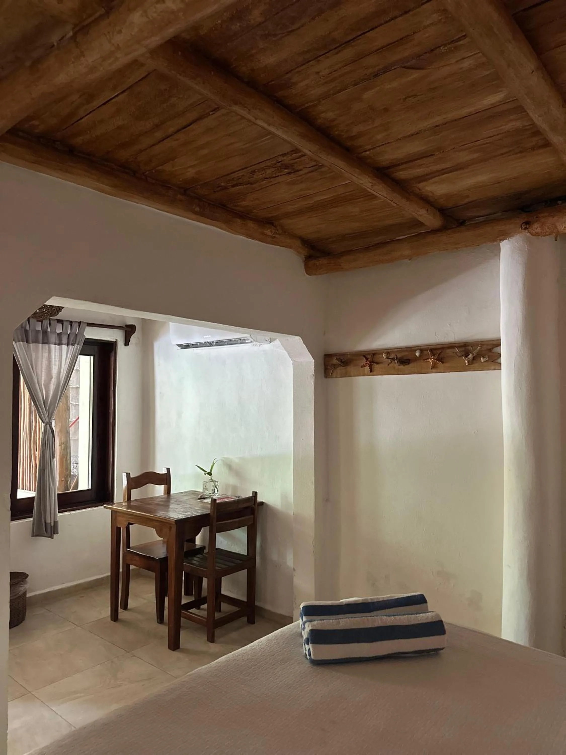 Bedroom, Bed in Playa Canek Beachfront Eco Hotel