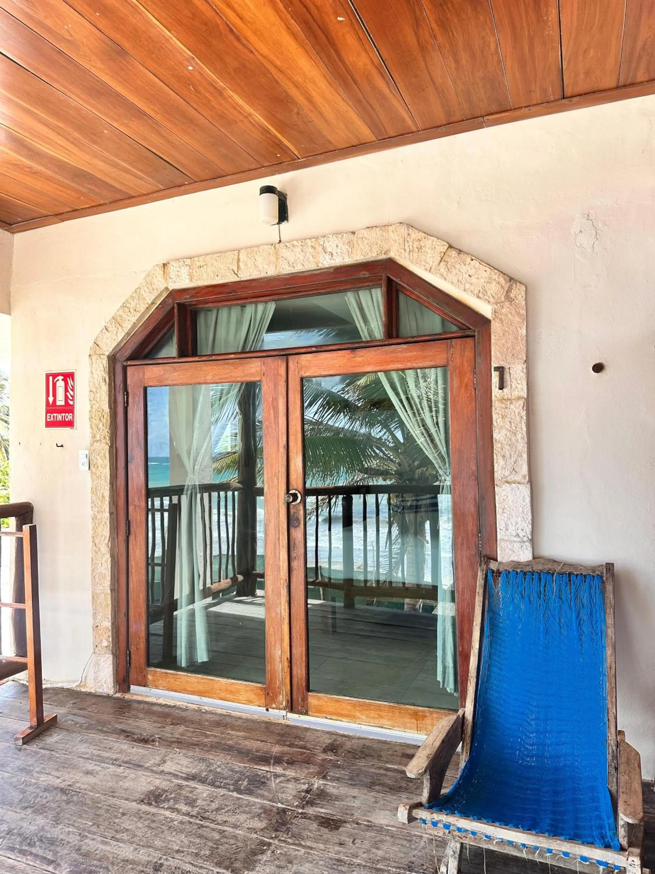 Facade/entrance in Playa Canek Beachfront Eco Hotel