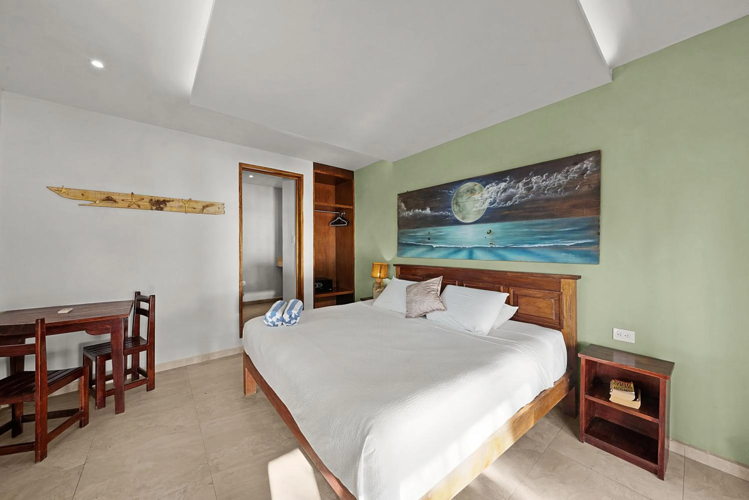 Superior Beachfront King Room with Balcony in Playa Canek Beachfront Eco Hotel