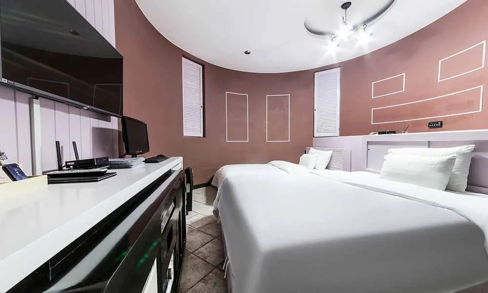 Photo of the whole room, Bed in Paju Picasso