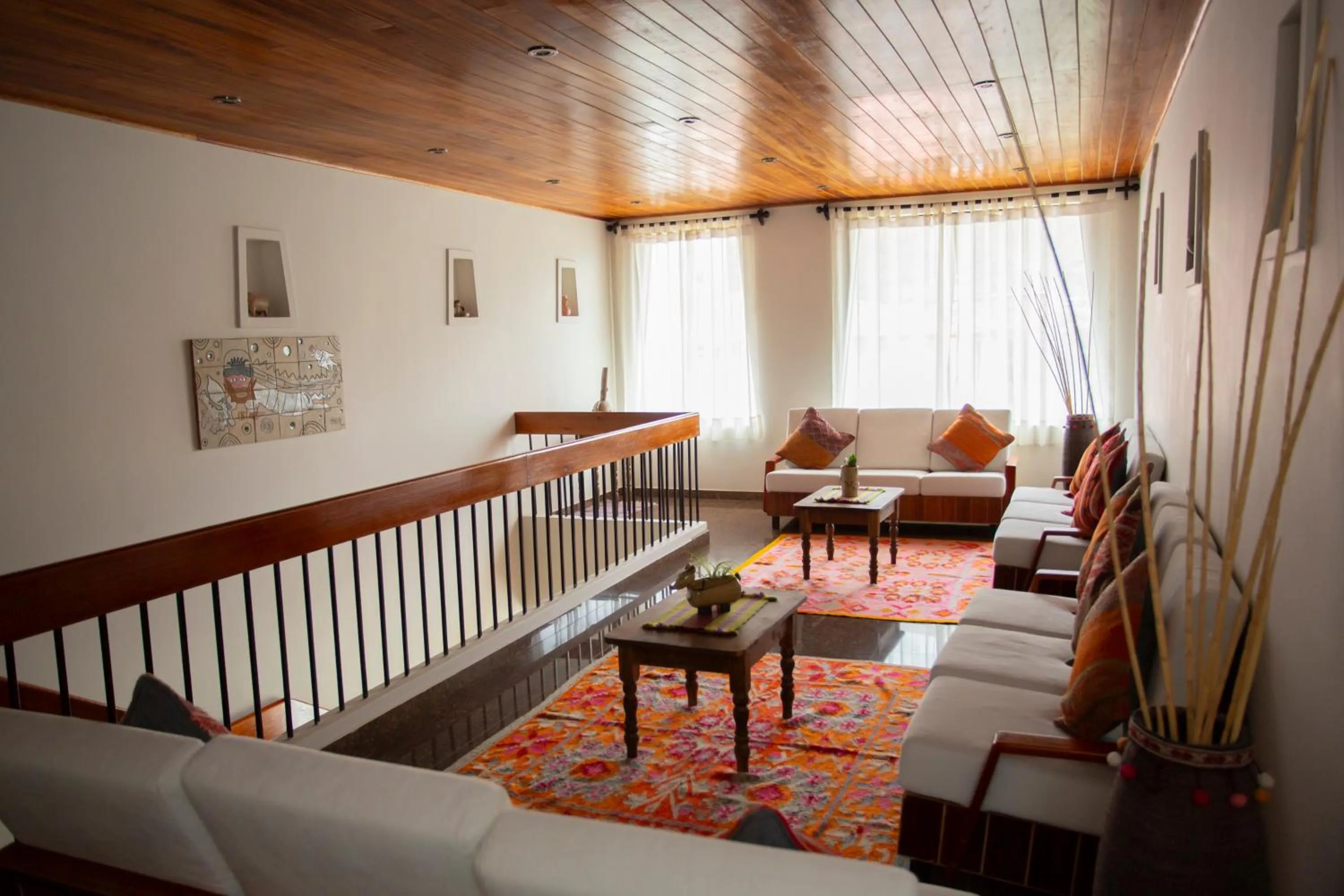 Living room in Hotel El Abuelo