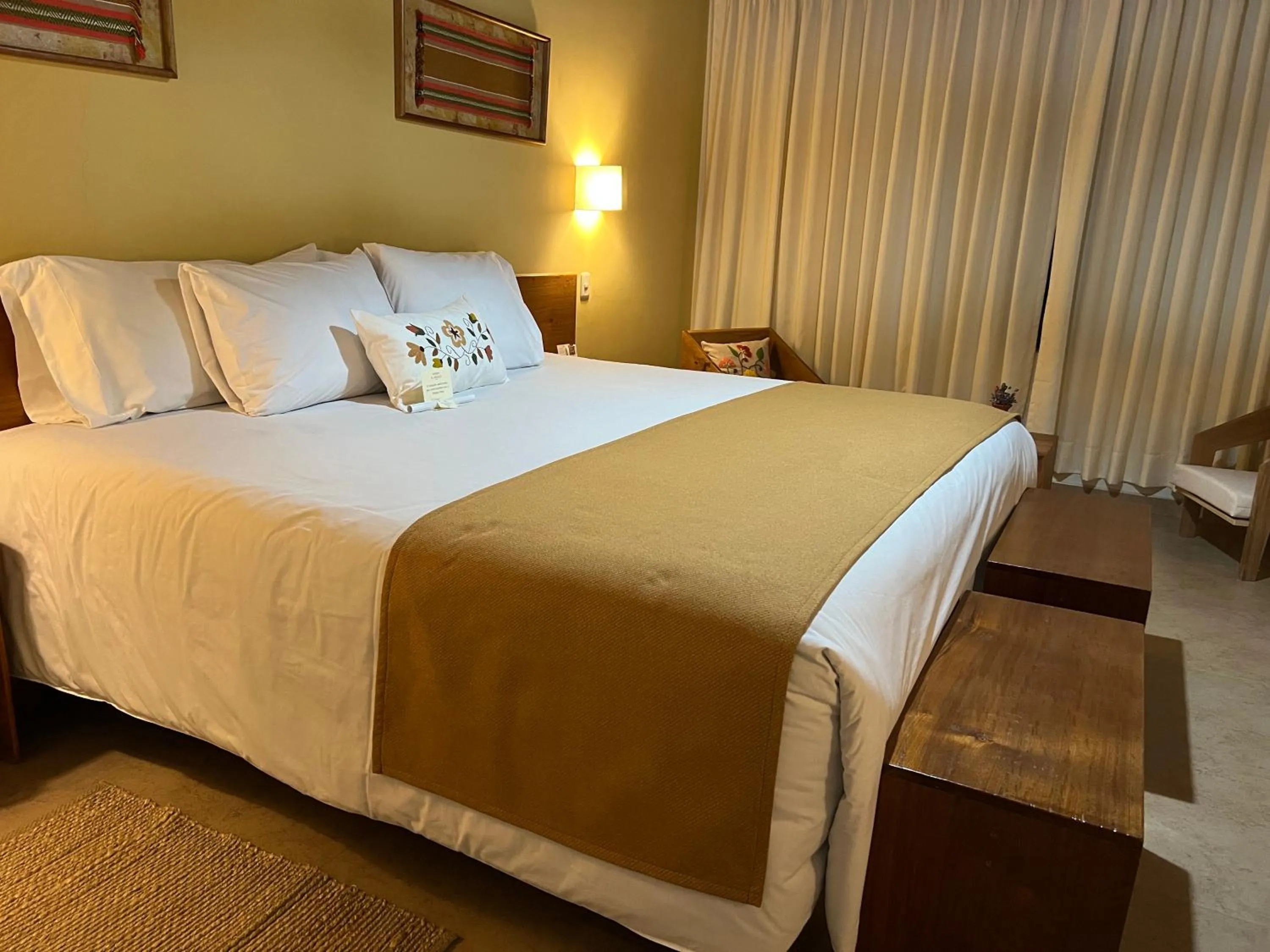 Bed in Hotel El Abuelo