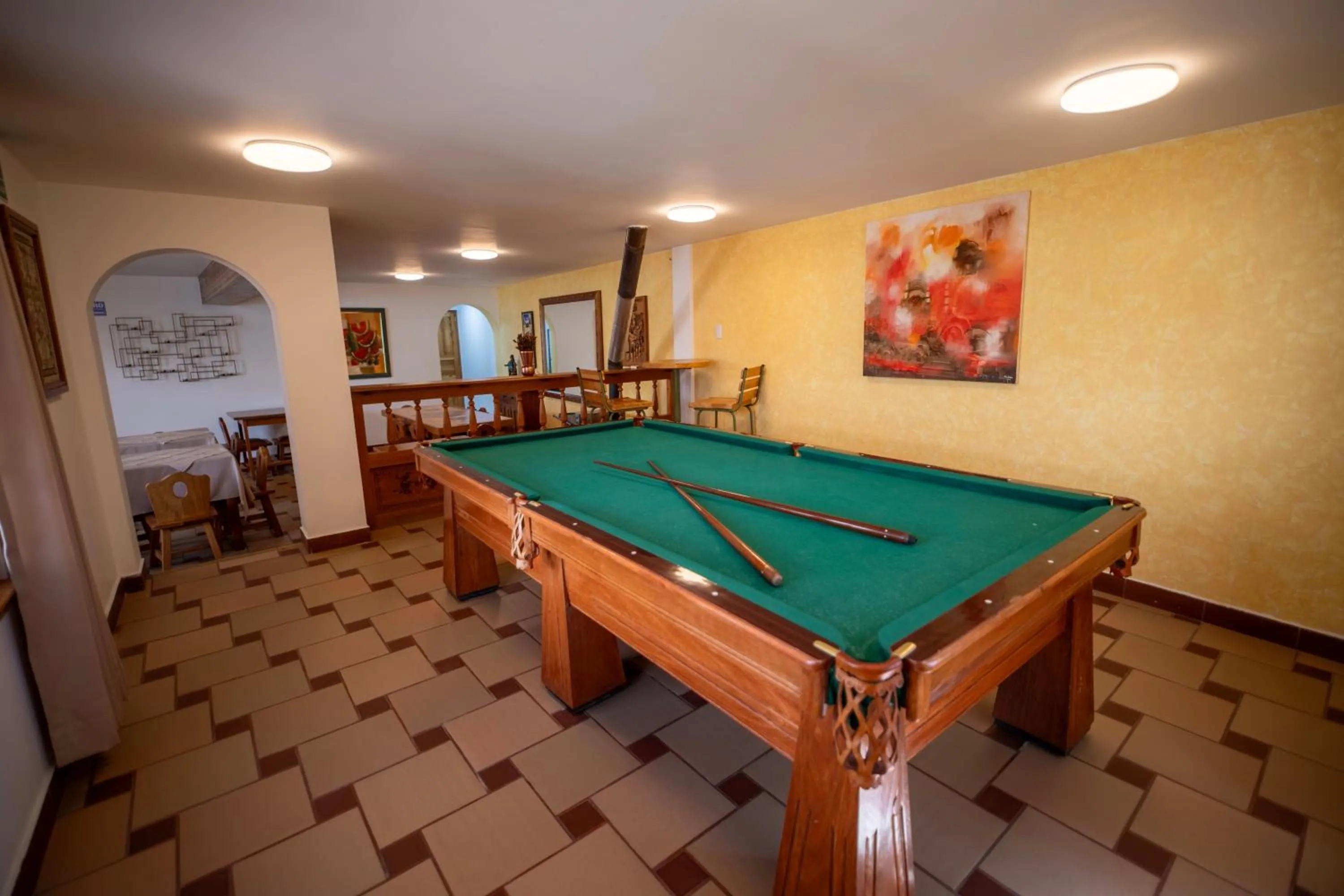 Billiard in San Sebastian Hotel Boutique