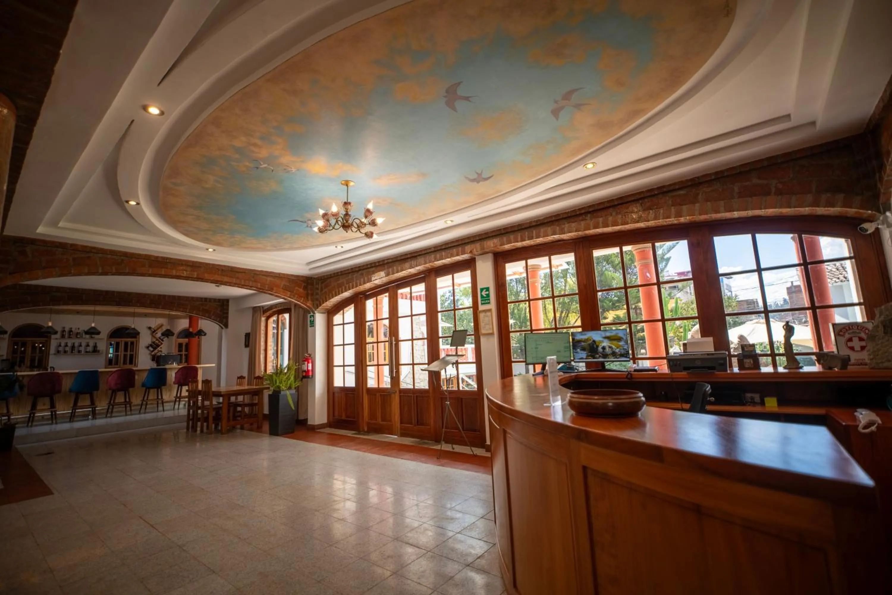 Lobby or reception in San Sebastian Hotel Boutique