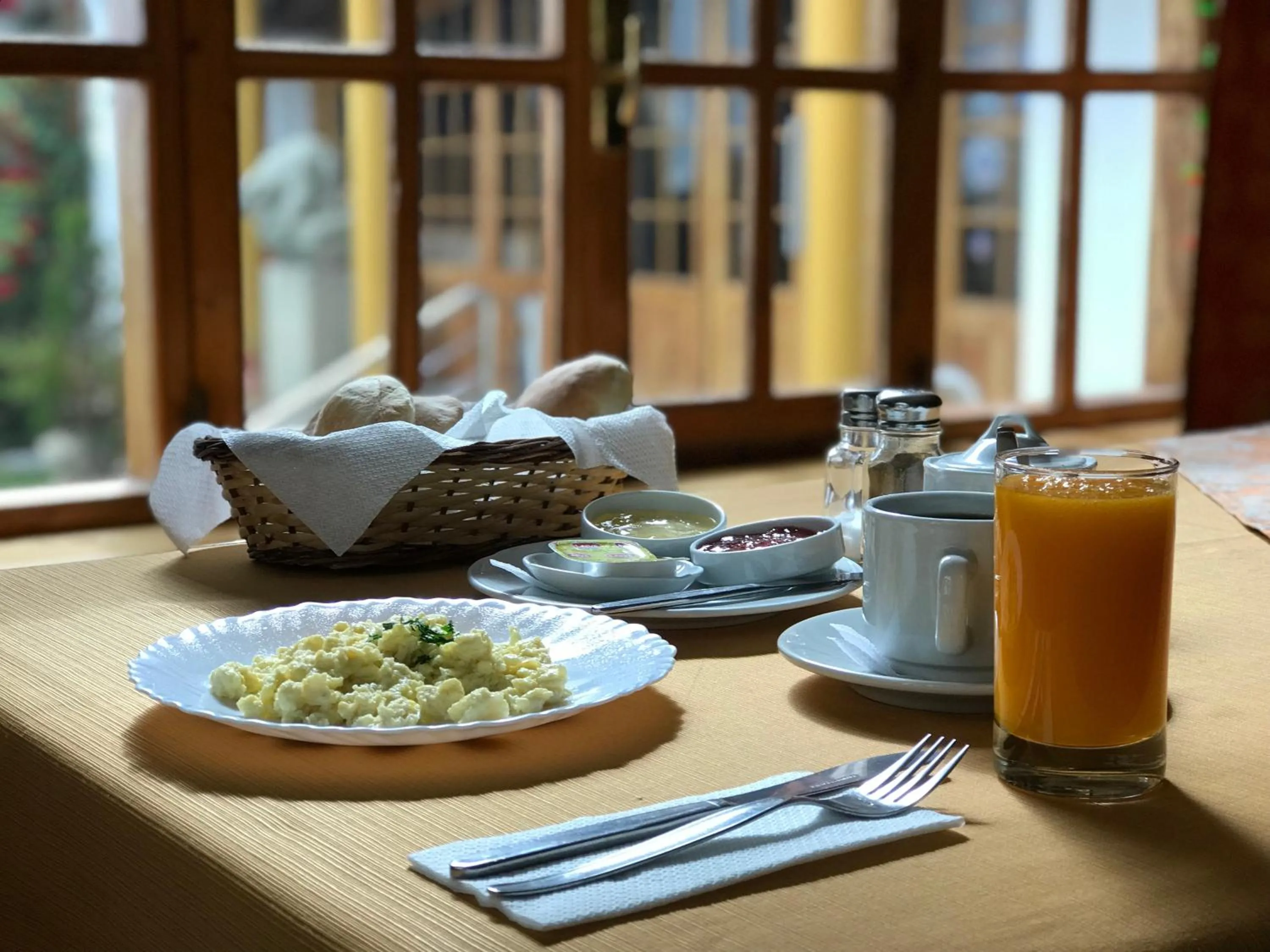 American breakfast in San Sebastian Hotel Boutique