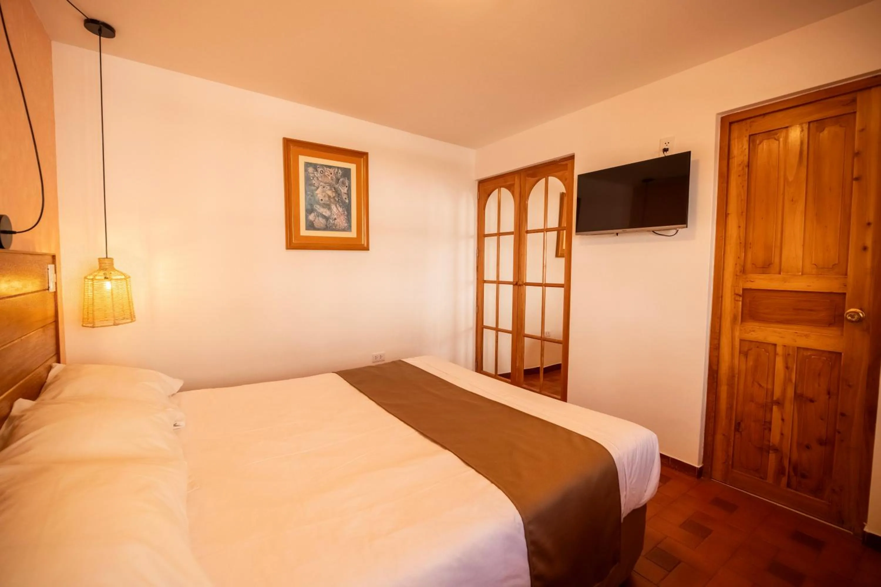 Bed in San Sebastian Hotel Boutique