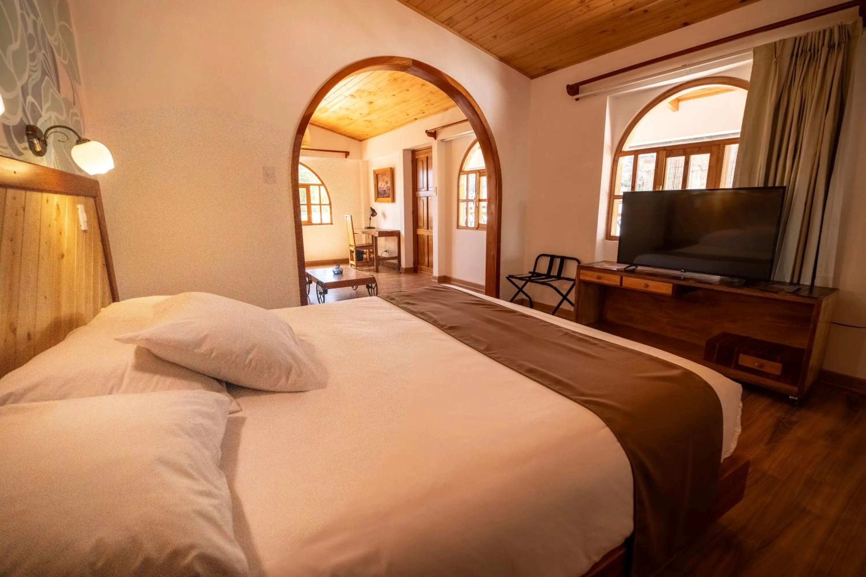 Bed in San Sebastian Hotel Boutique