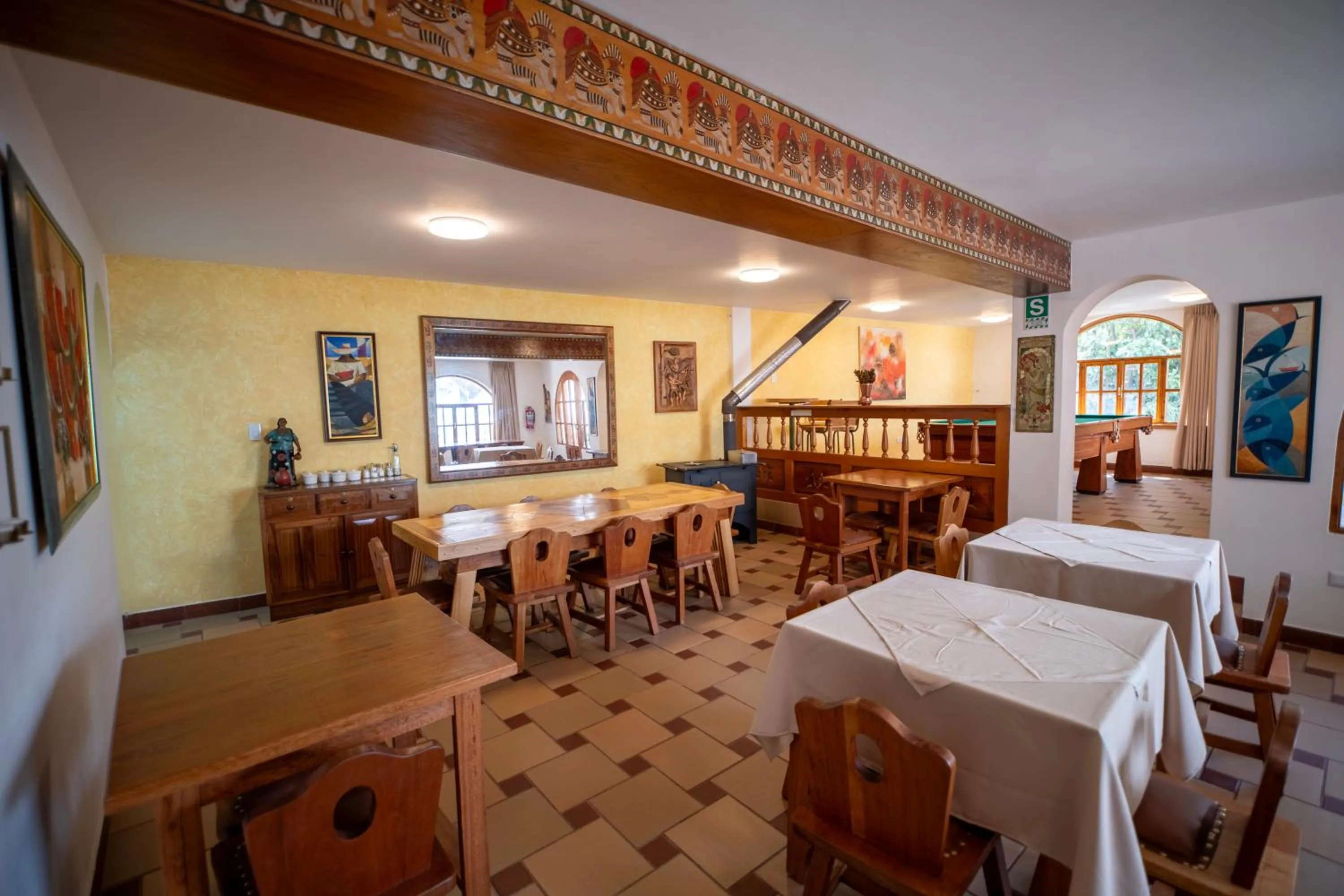 Dining area in San Sebastian Hotel Boutique