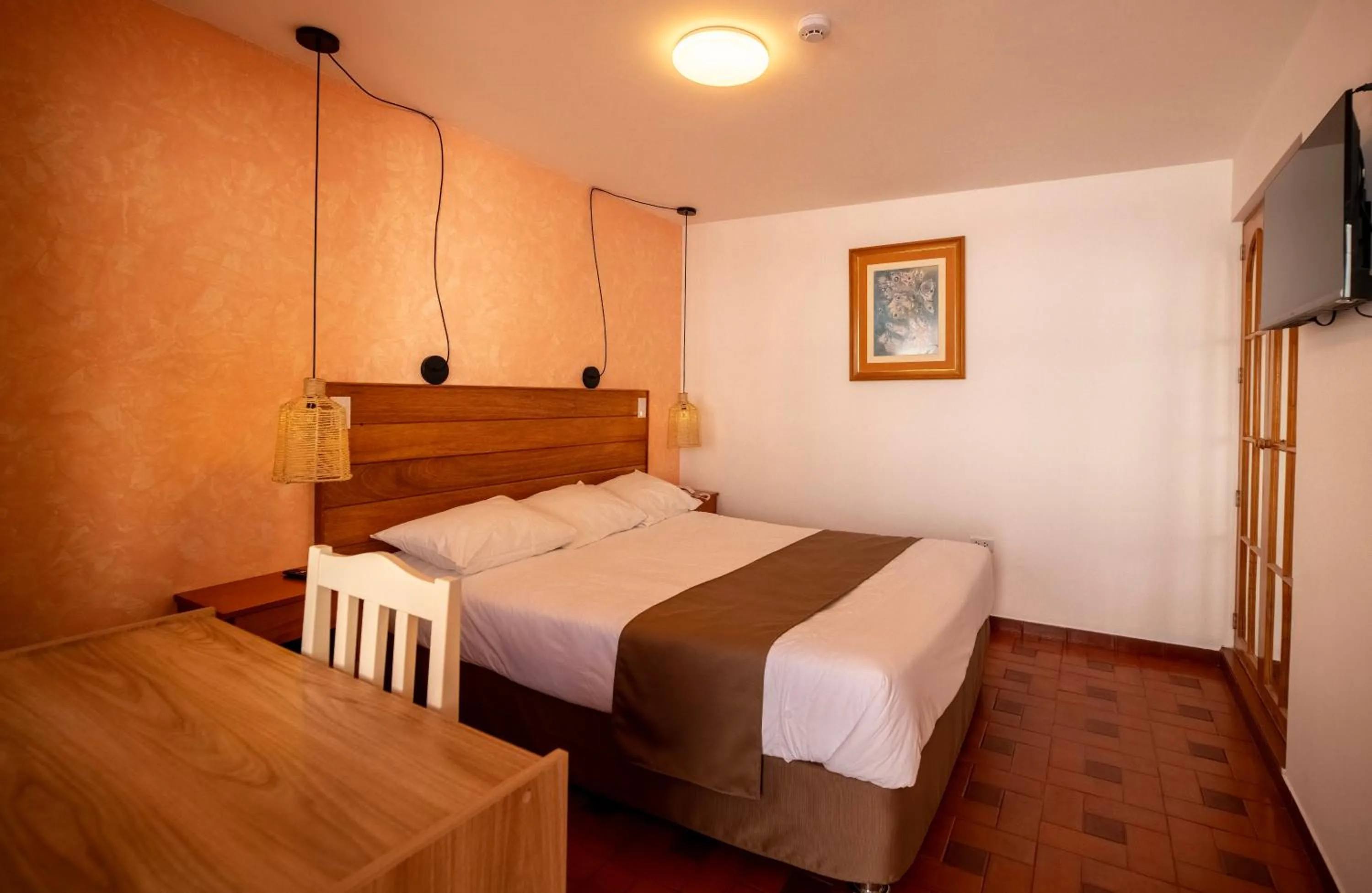 Bedroom, Bed in San Sebastian Hotel Boutique