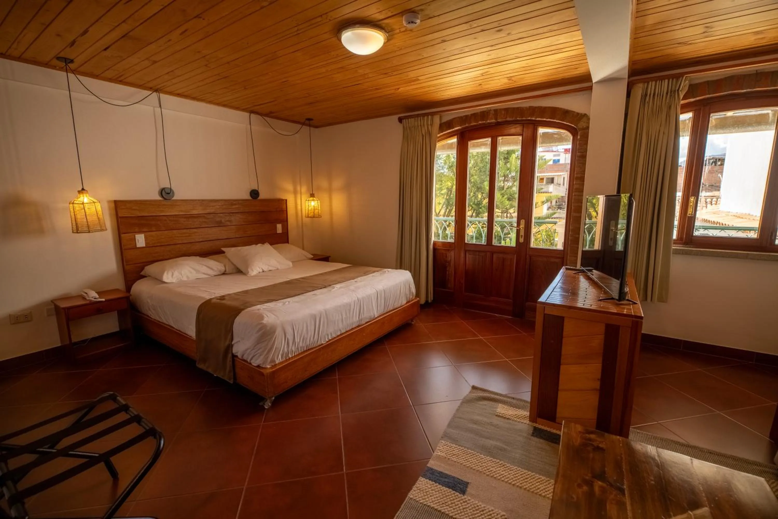 Bedroom, Bed in San Sebastian Hotel Boutique