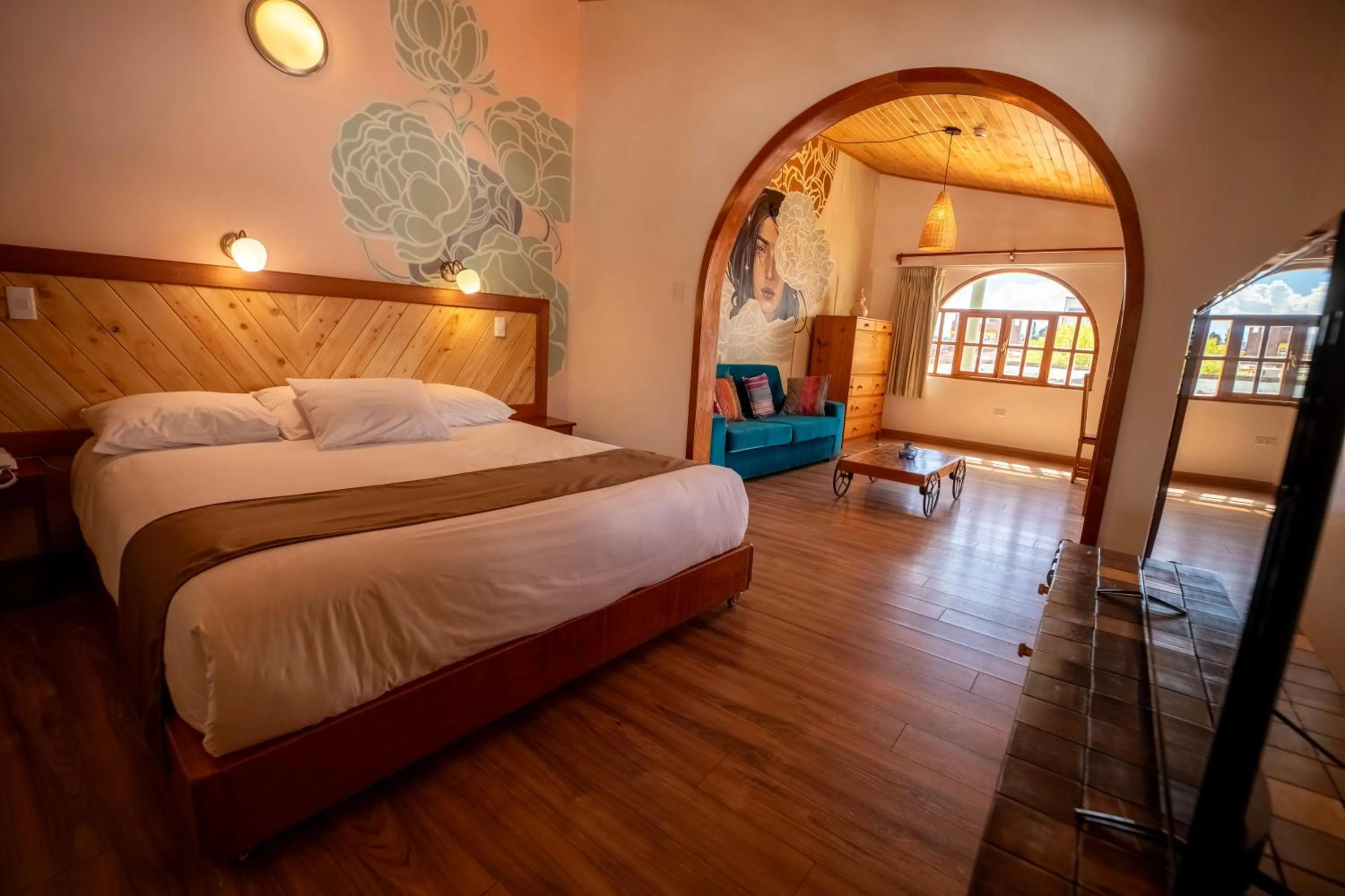 Bed in San Sebastian Hotel Boutique