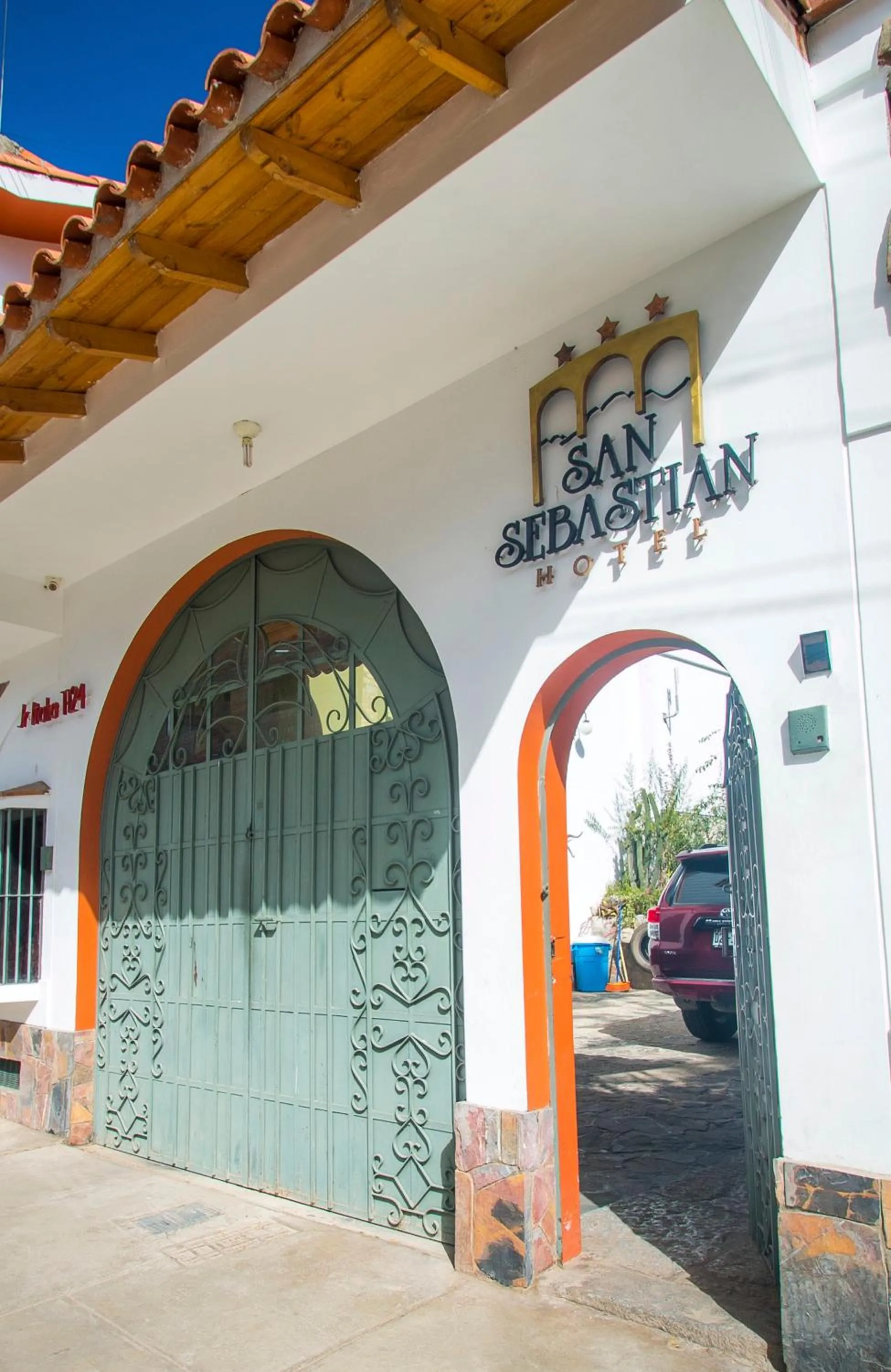 Facade/entrance in San Sebastian Hotel Boutique